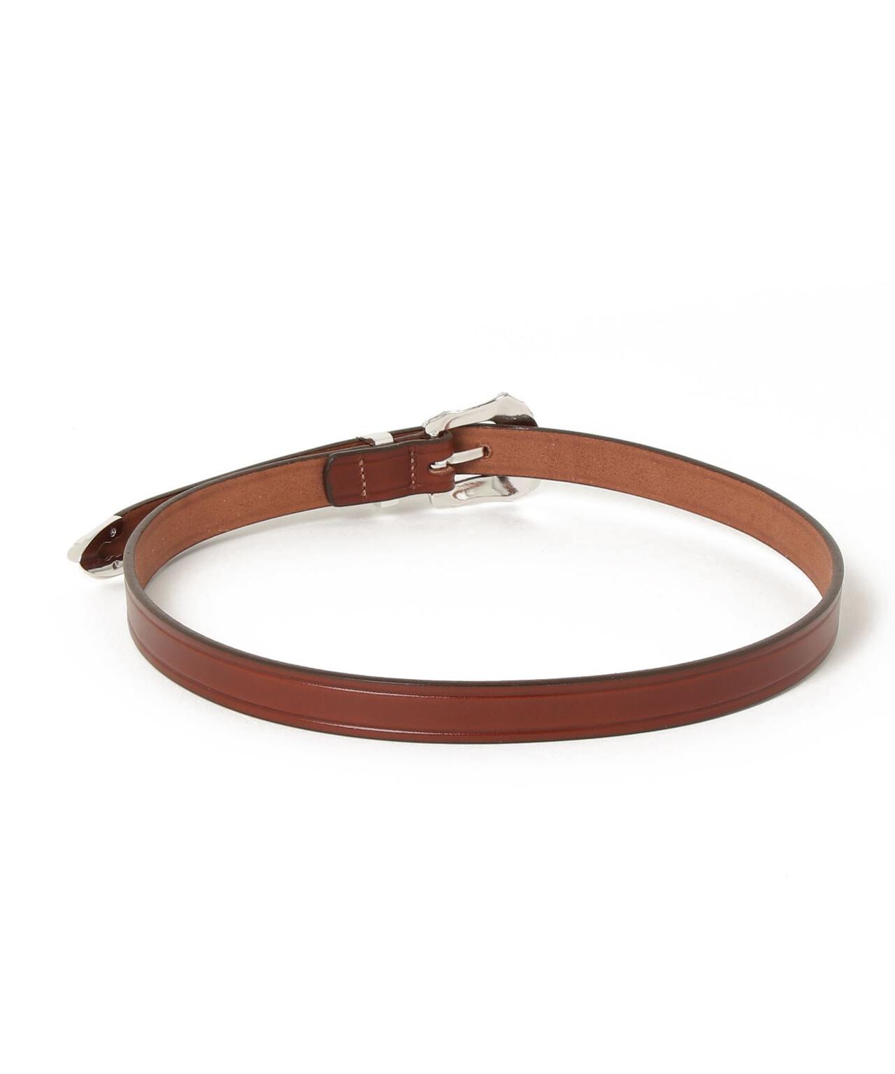 TORY LEATHER/3/4inch 3-Piece SilverBuckle SetBelt | MANASTASH