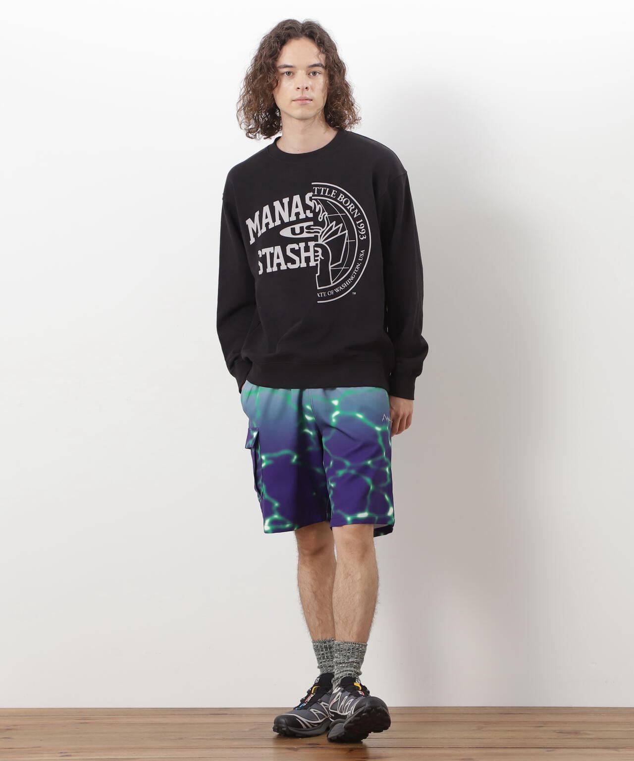 MANASTASH/マナスタッシュ/LITHIUM TIE DYE SHORT | MANASTASH（マナ