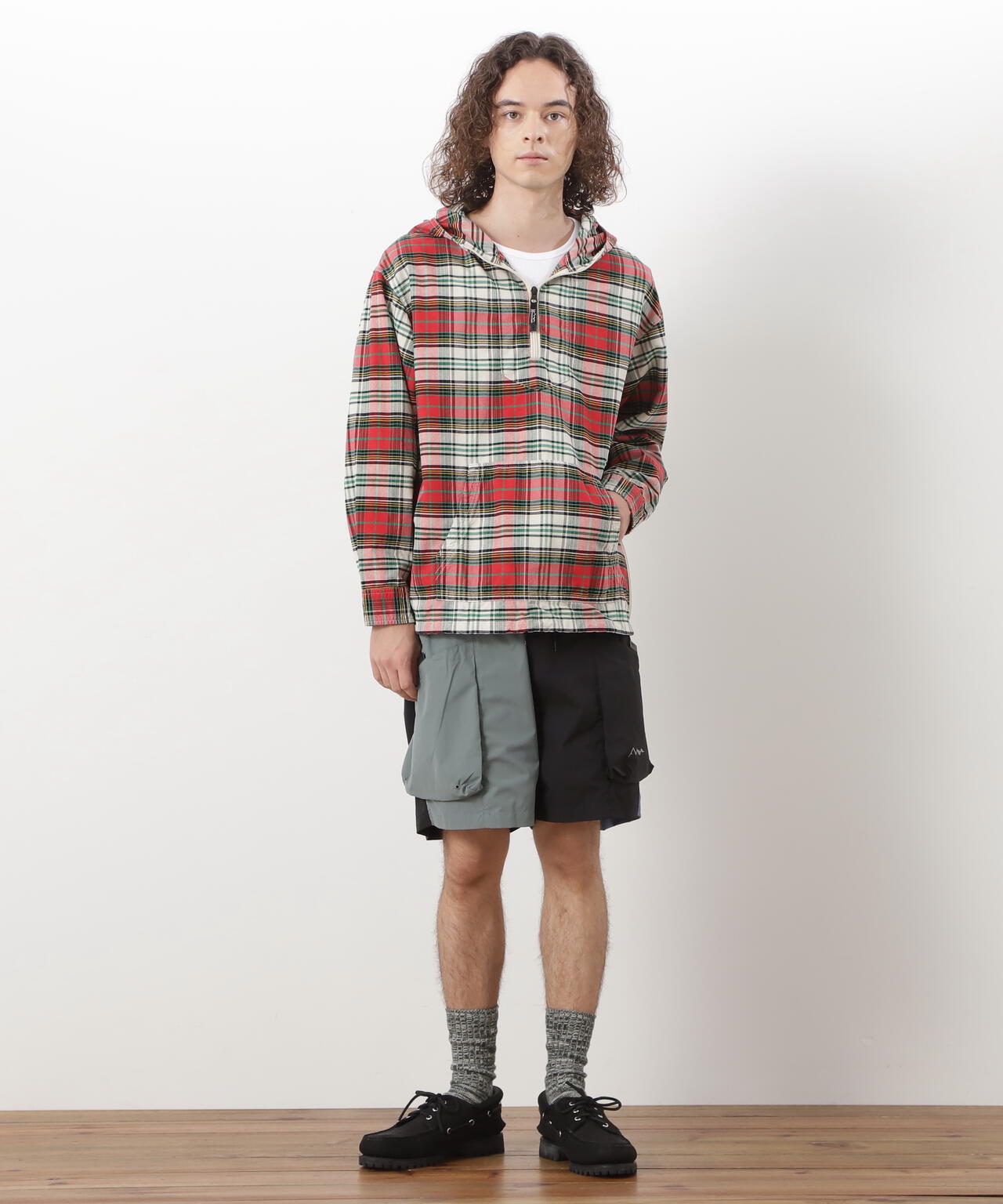 MANASTASH/マナスタッシュ/WASHED PLAID BAJA HOODIE | MANASTASH