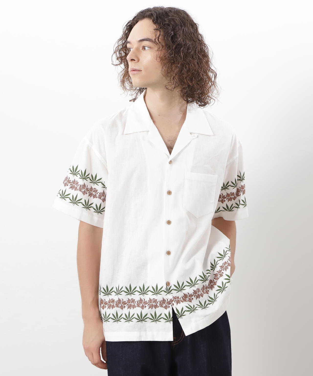 MANASTASH/マナスタッシュ/LINEN MANALOHA SHIRT | MANASTASH