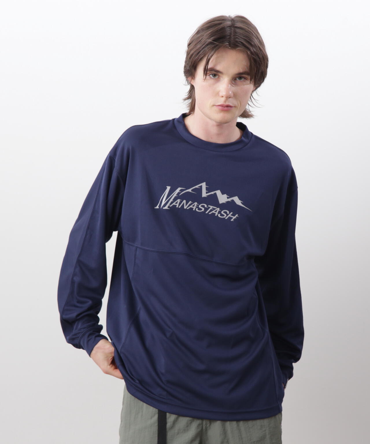 MANASTASH/マナスタッシュ/REF. LOGO TECH L/S TOP | MANASTASH（マナ