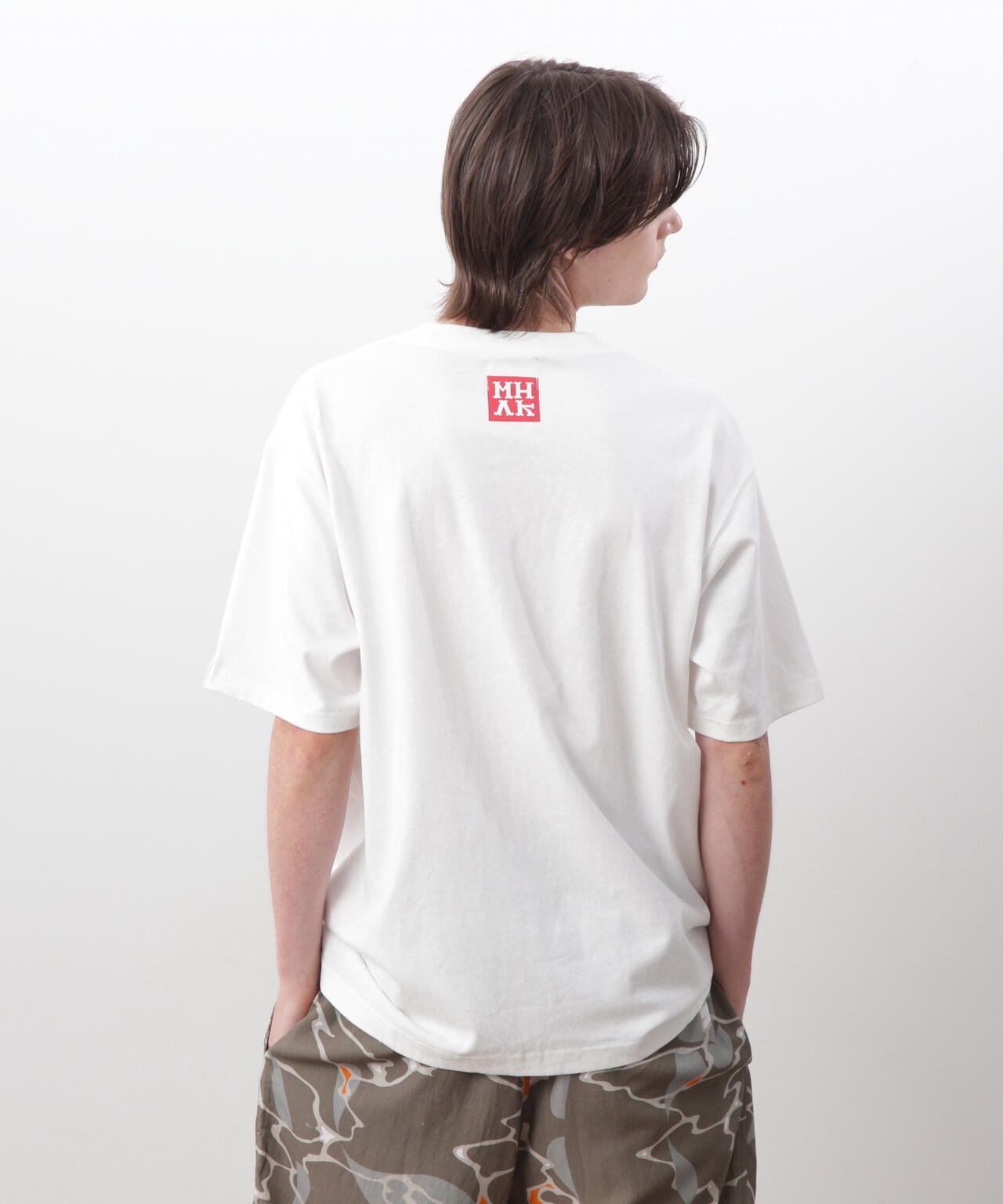 MANASTASH/マナスタッシュ/MHAK LOGO  TEE