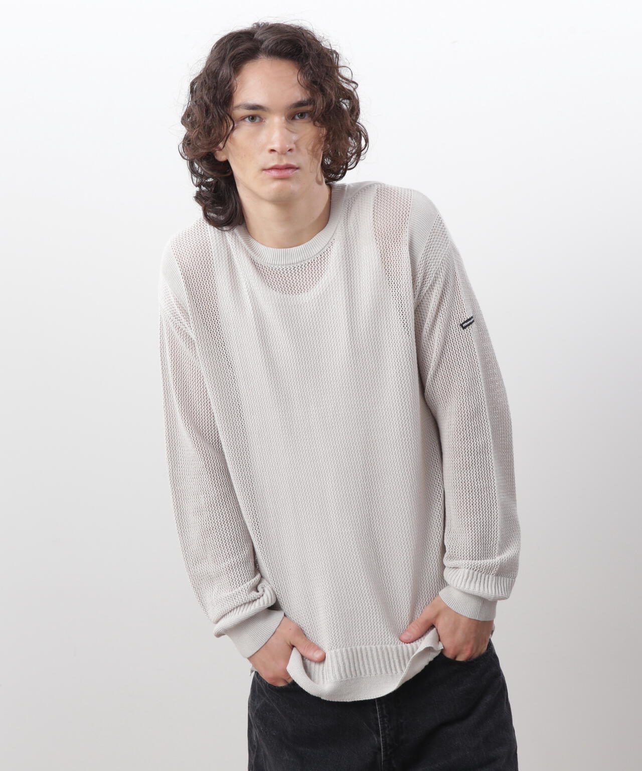 MANASTASH/マナスタッシュ/HEMP MESH SWEATER | MANASTASH（マナ