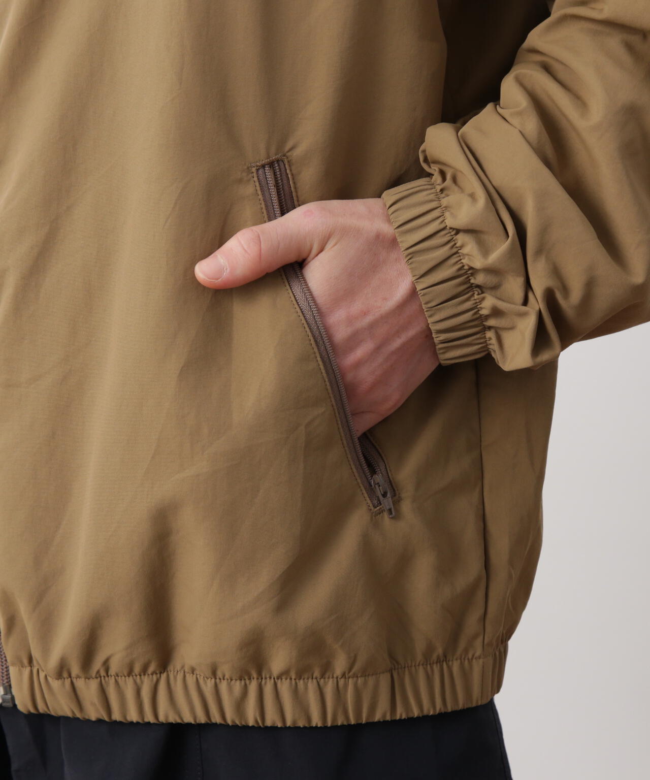 新品 masterpiece sound ジャケット ブラウン L MASTERPIECE SOUND/マスターピースサウンド/TRACK JACKET | MANASTASH