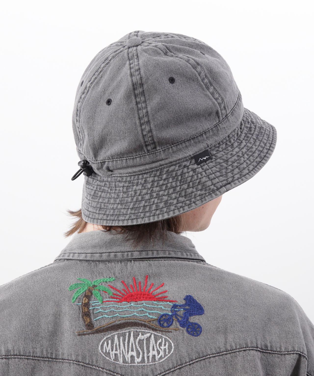 マナスタッシュ（Manastash）/MANASTASH／マナスタッシュ／WASHED DENIM HAT／ウォッシュド デニムハット MANASTASH/マナスタッシュ/WASHED DENIM HAT/ウォッシュド デニム