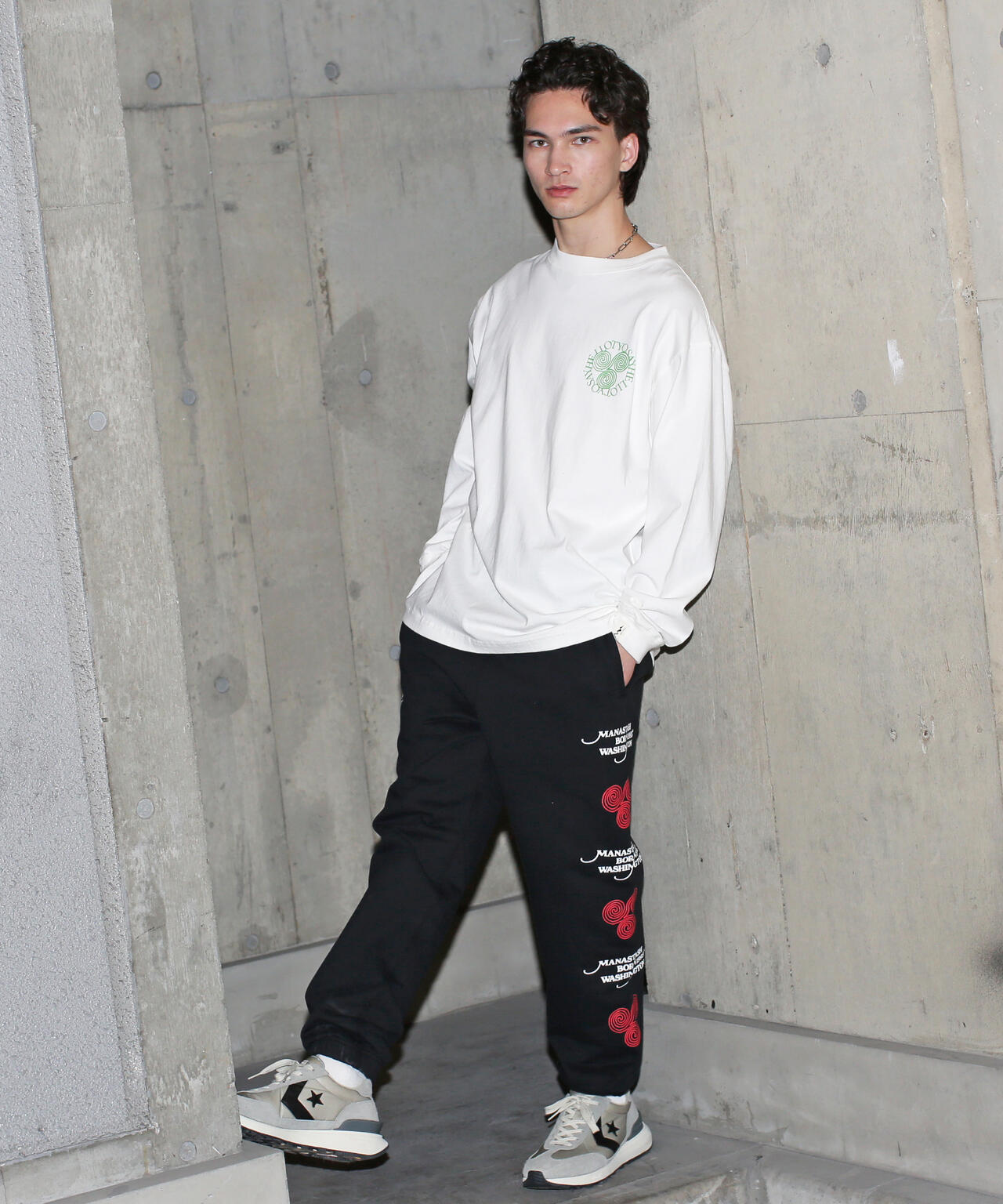 MANASTASH/マナスタッシュ/SAYHELLO L/S TEE | MANASTASH（マナ