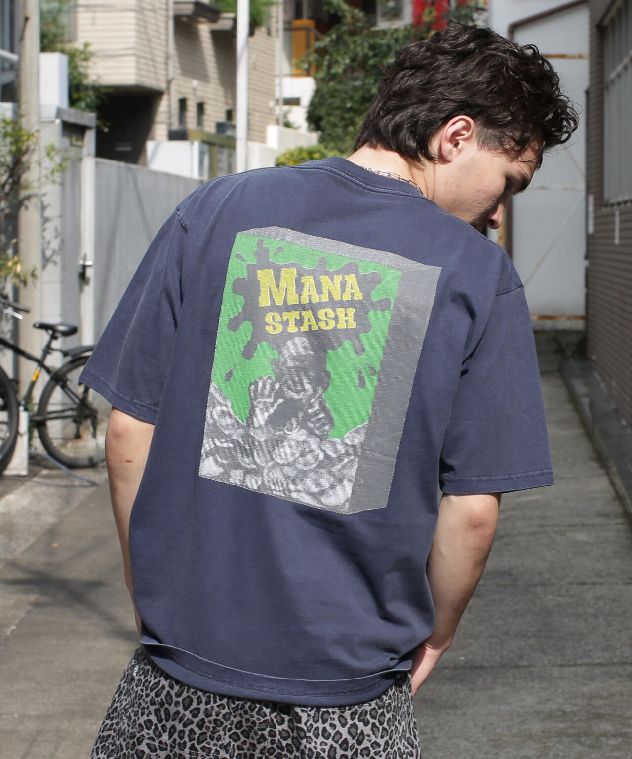 MANASTASH/マナスタッシュ/PUMICE TEE CEREAL