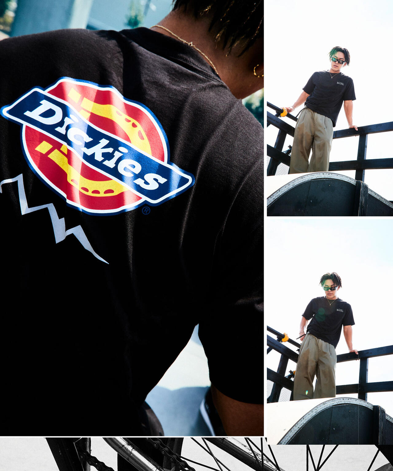 MANASTASH/マナスタッシュ×DICKIES/ディッキーズ/DICKIES TEE ORIGINAL LOGO
