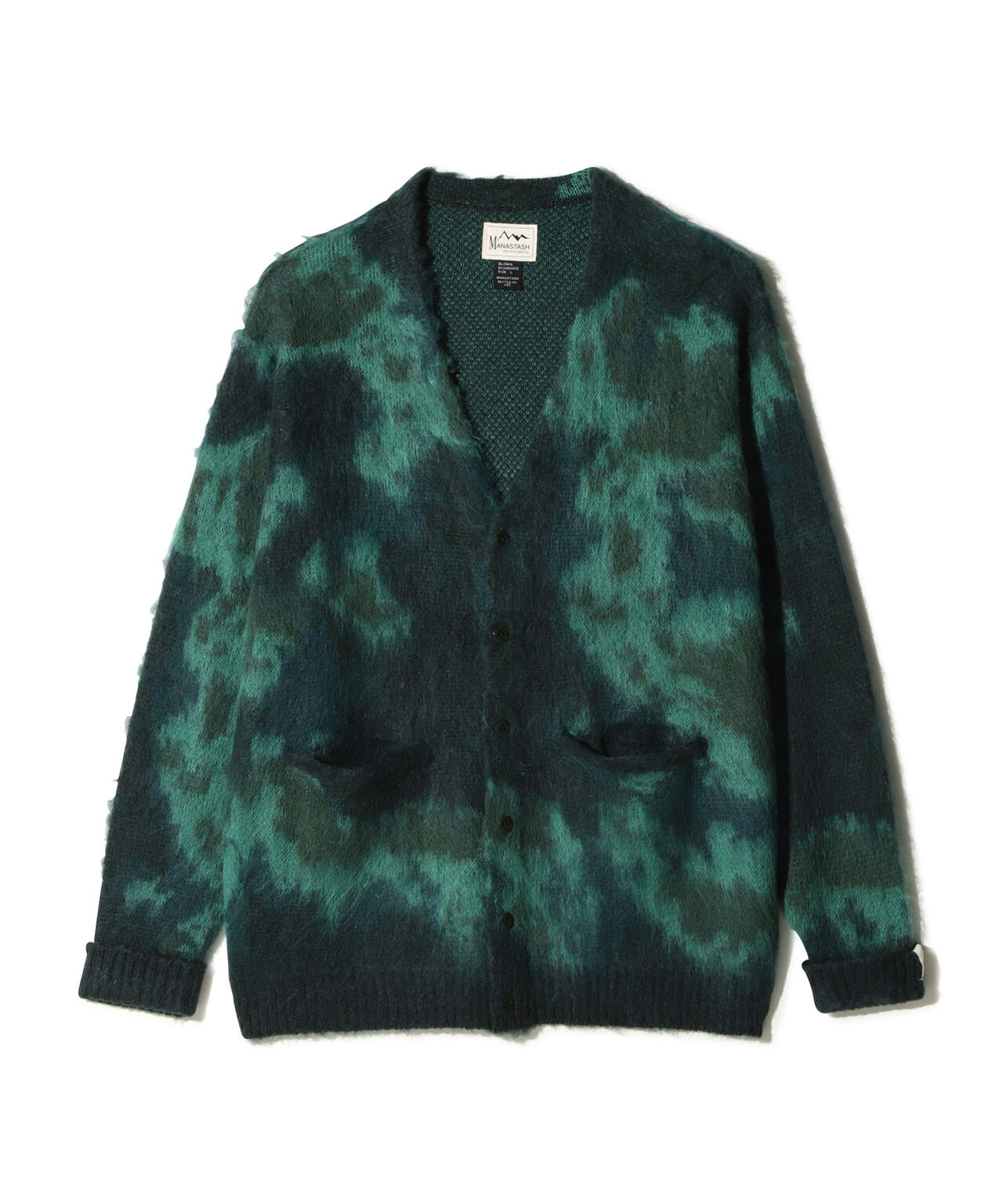 MANASTASH/マナスタッシュ/BLURRY JAQUARD CARDIGAN | MANASTASH（マナ