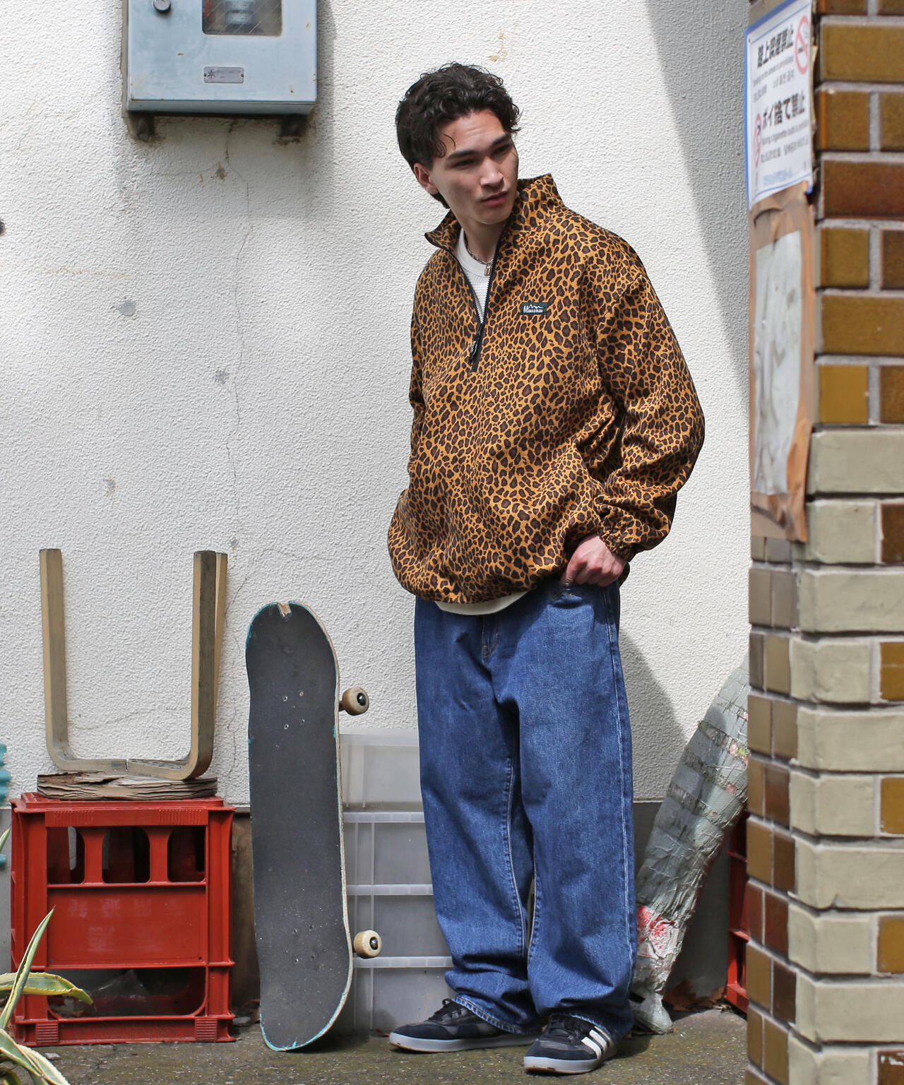 MANASTASH/マナスタッシュ/CHILLIWACK PULLOVER LEOPARD | MANASTASH