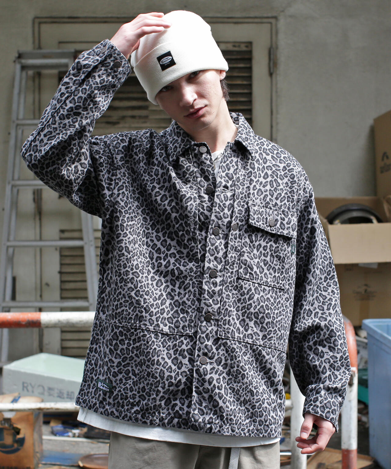 MANASTASH/マナスタッシュ/HEMP TWILL JKT LEOPARD | MANASTASH（マナ