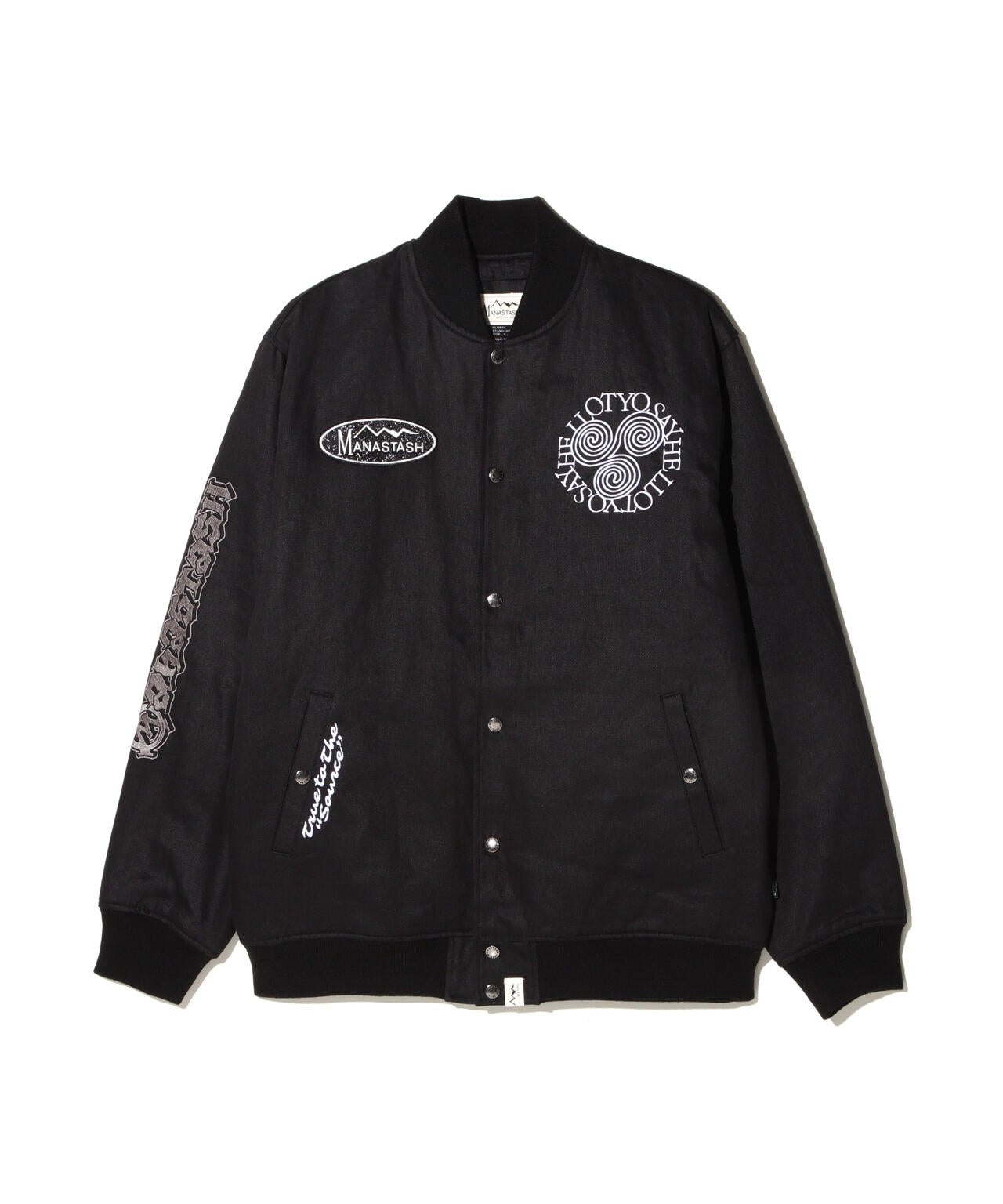 MANASTASH/マナスタッシュ/SAYHELLO HEMP VARSITY JACKET