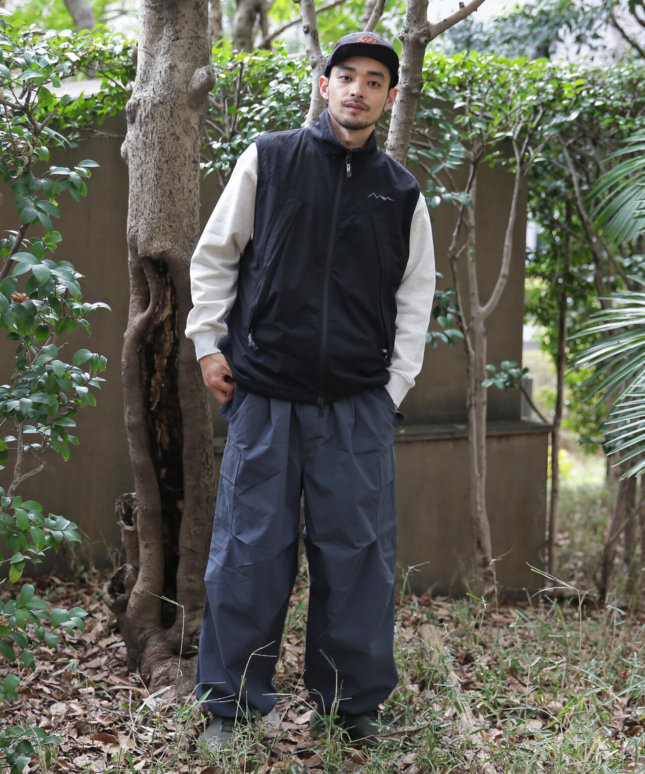 MANASTASH/マナスタッシュ/GRID FLEECE REVERSIBLE VEST | MANASTASH