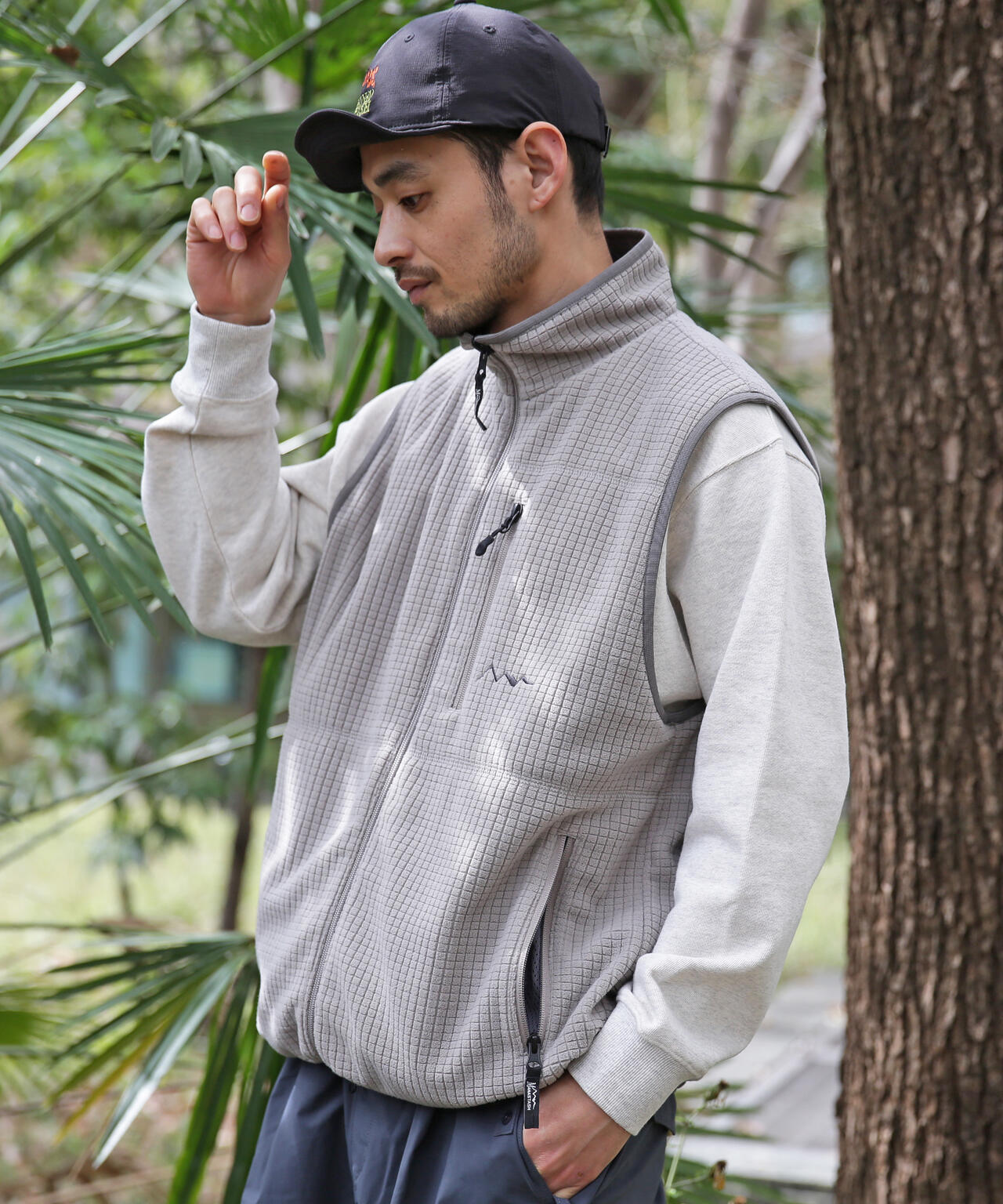 マナスタッシュ（Manastash）/MANASTASH／マナスタッシュ／GRID FLEECE REVERSIBLE VEST MANASTASH/マナスタッシュ/GRID FLEECE REVERSIBLE VEST | MANASTASH