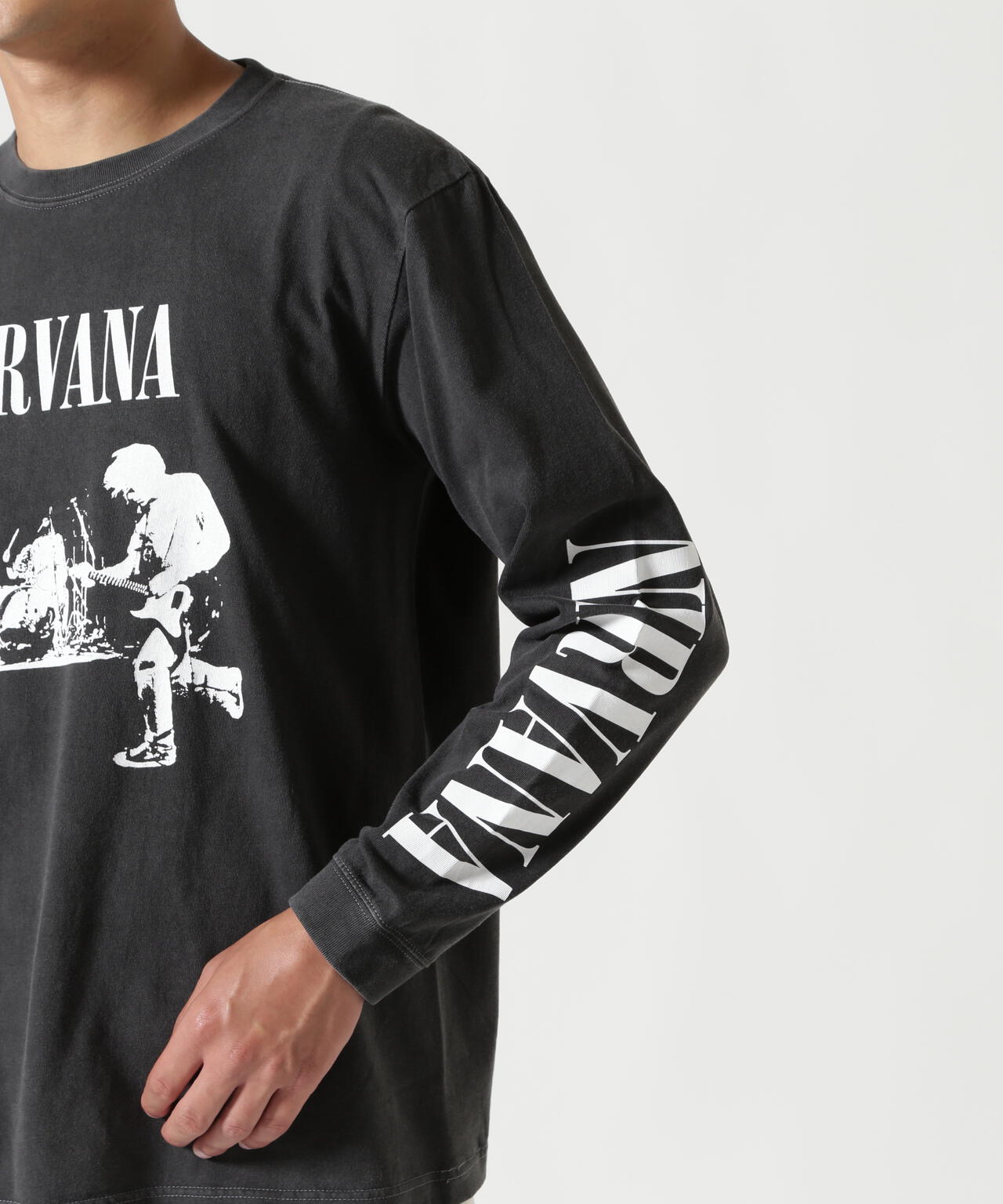 NIRVANA/ニルヴァーナ/LIVE L/S TEE/コラボロンT