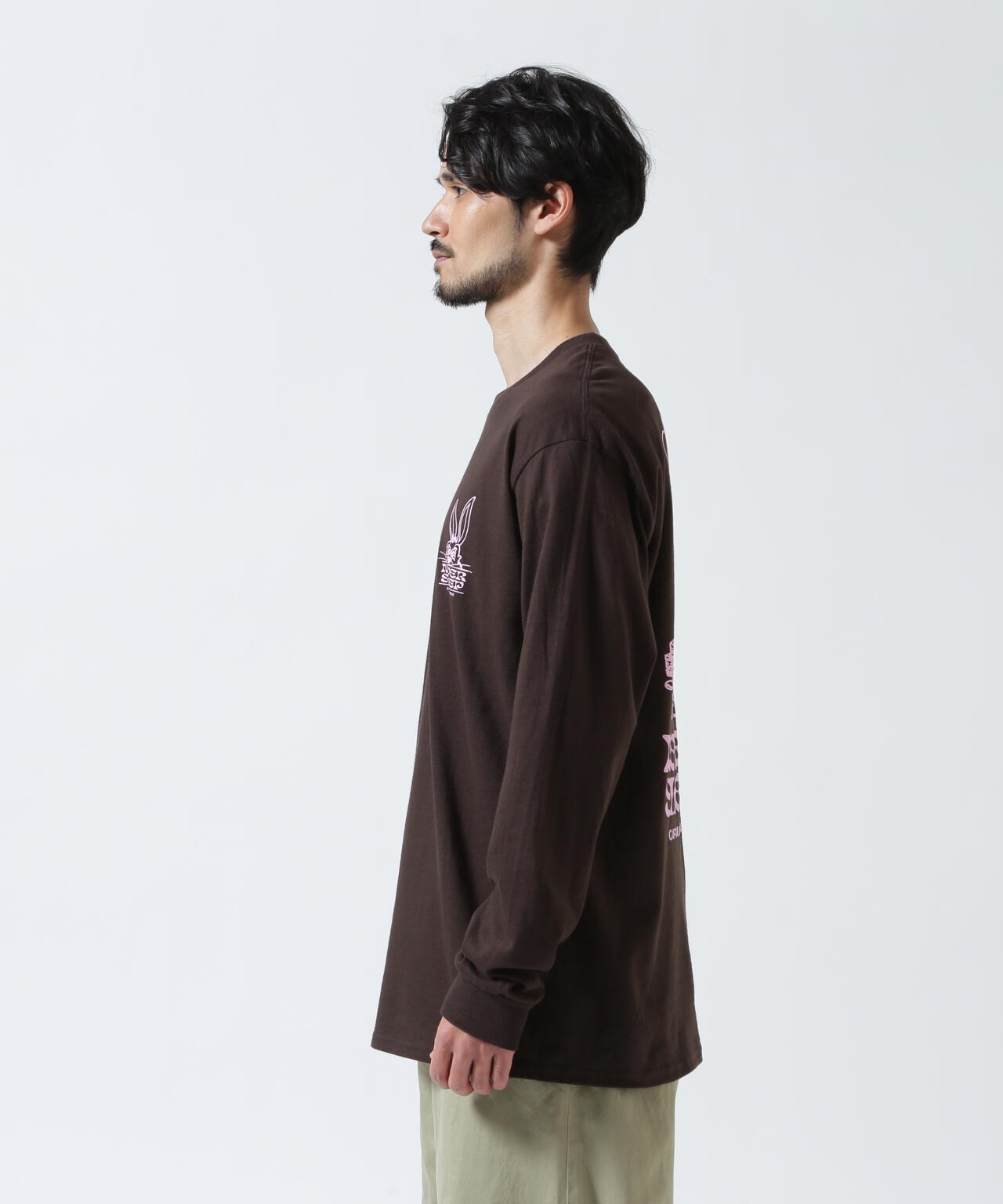 MANASTASH/マナスタッシ/ュCiTee L/S RABBIT/シティーロングスリーブラビット