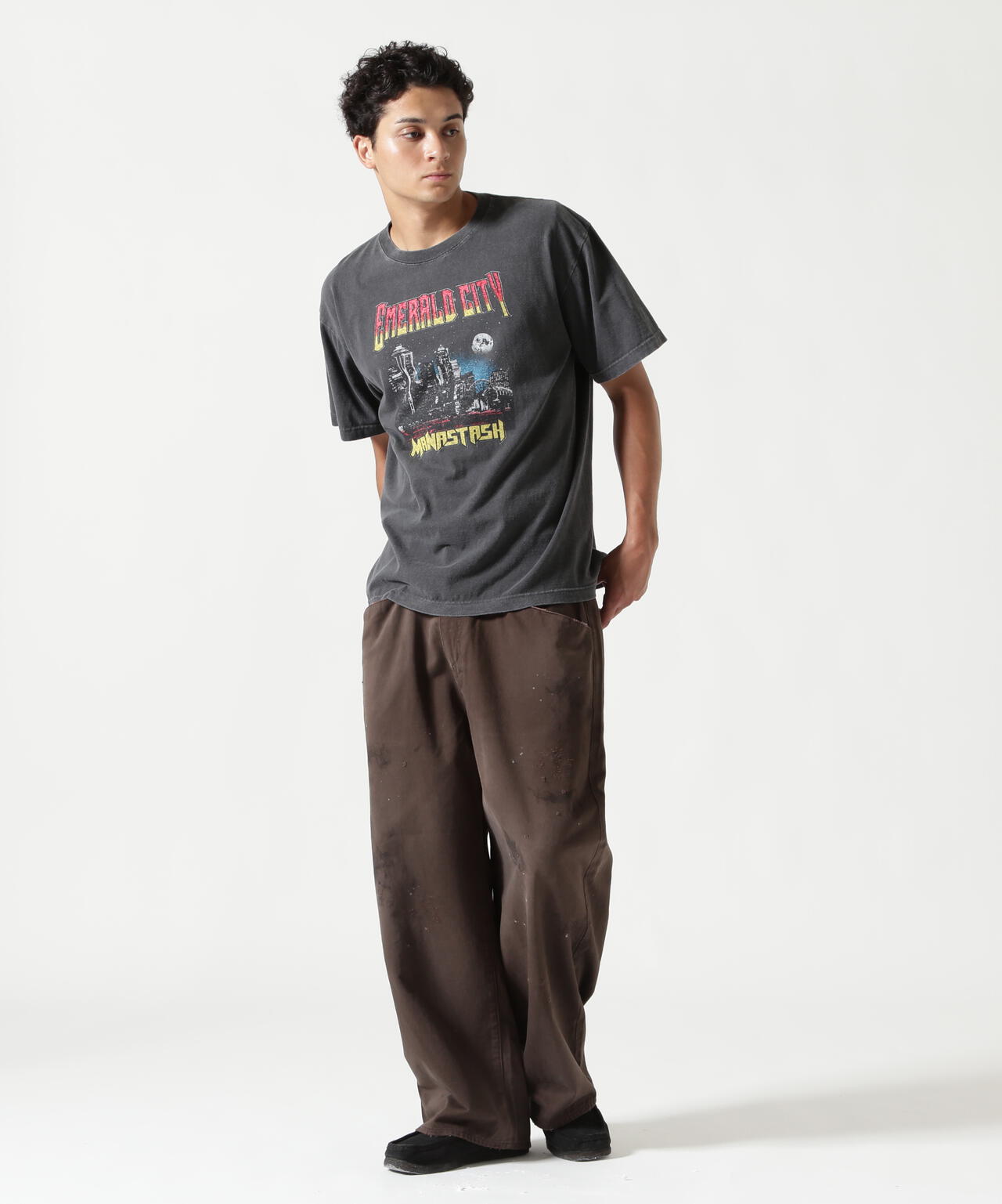 GOOD ROCK SPEED×MANASTASH/別注 Emerald CityコラボTシャツ《メンズ・ウィメンズ・ユニセックス》