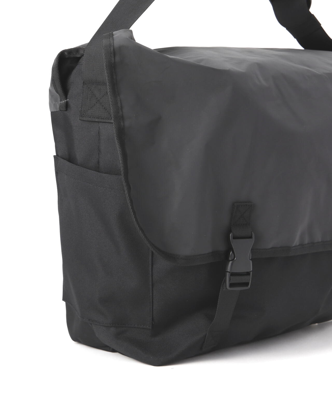 PACKING/パッキング/BLACK REFLECTIVE MESSENGER/リフレクティブ
