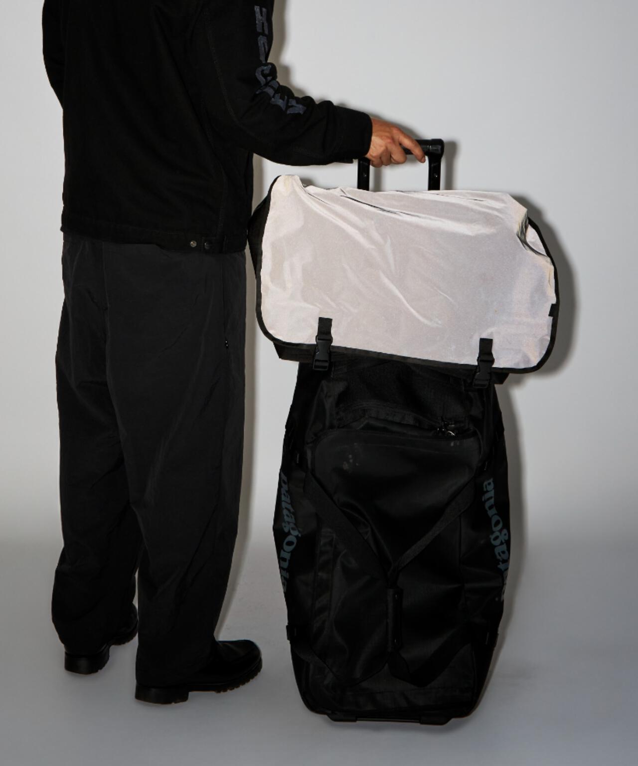 PACKING/パッキング/BLACK REFLECTIVE MESSENGER/リフレクティブ