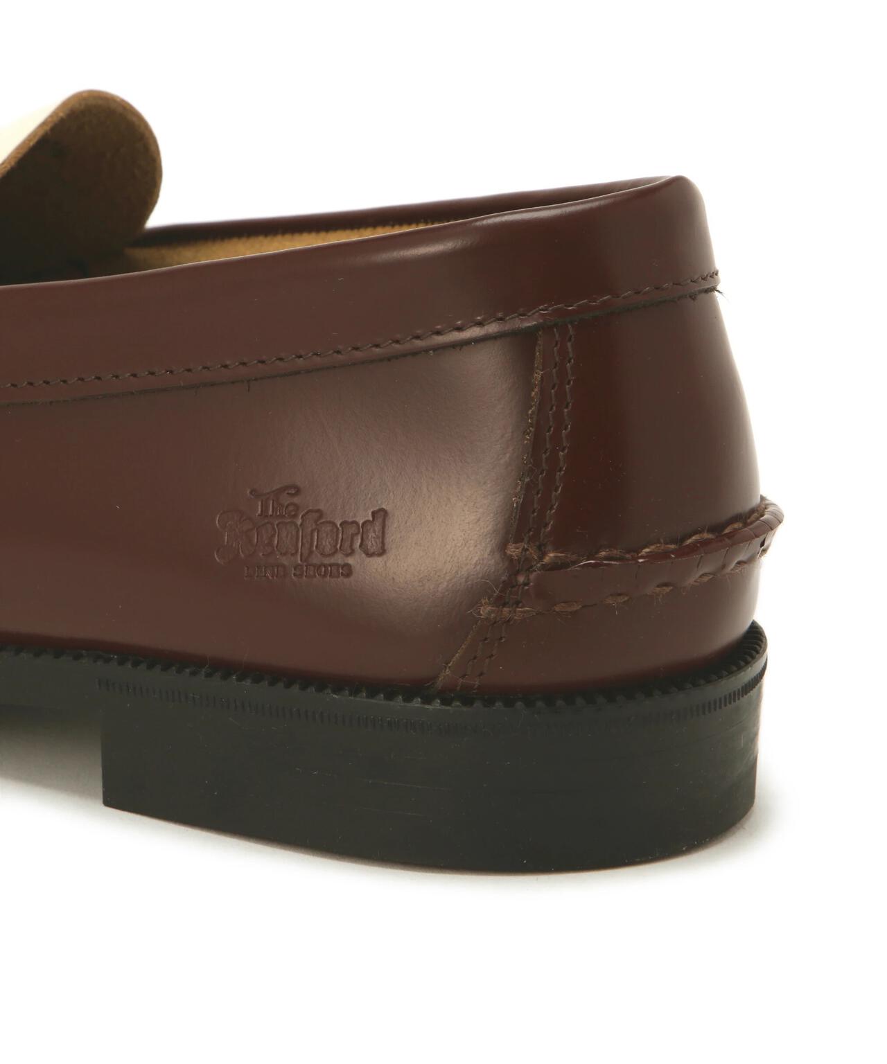 The Kenford Fineshoes/MENS COMBI LOAFERS / DARK BROWN WHITE