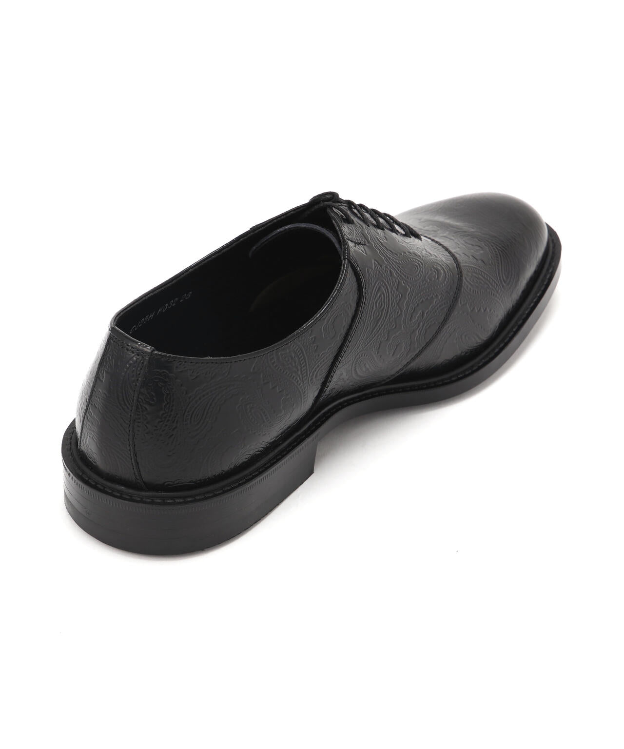 The Kenford Fineshoes/MENS CLASSIC SADDLE /  BLACK PAISLEY