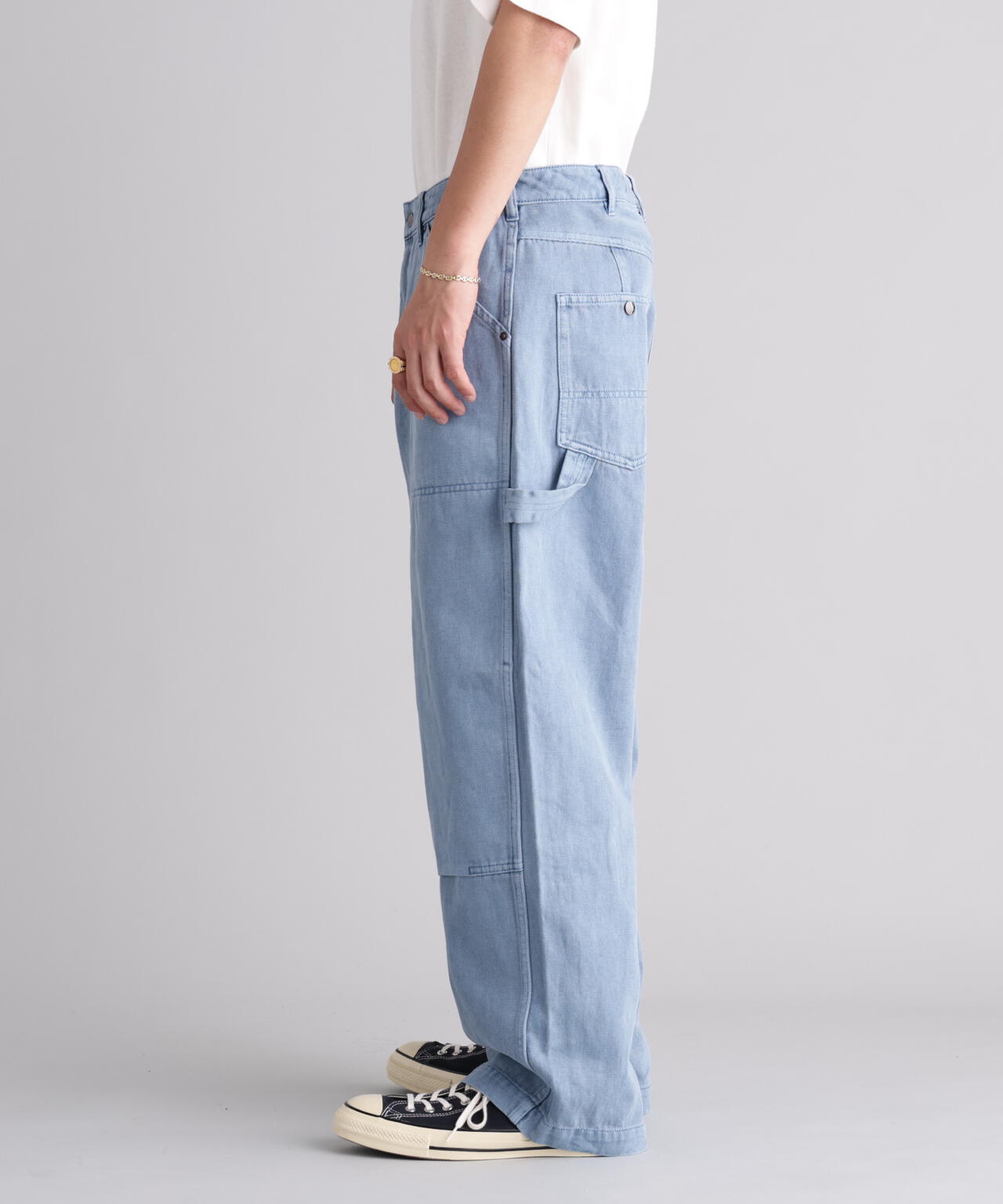 MANASTASH/マナスタッシュ/HEMP WASHED DOUBLE KNEE PANTS