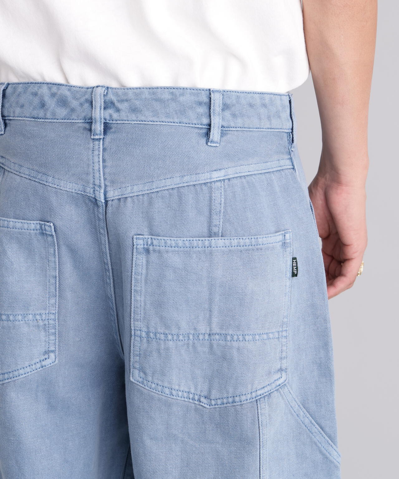 MANASTASH/マナスタッシュ/HEMP WASHED DOUBLE KNEE PANTS