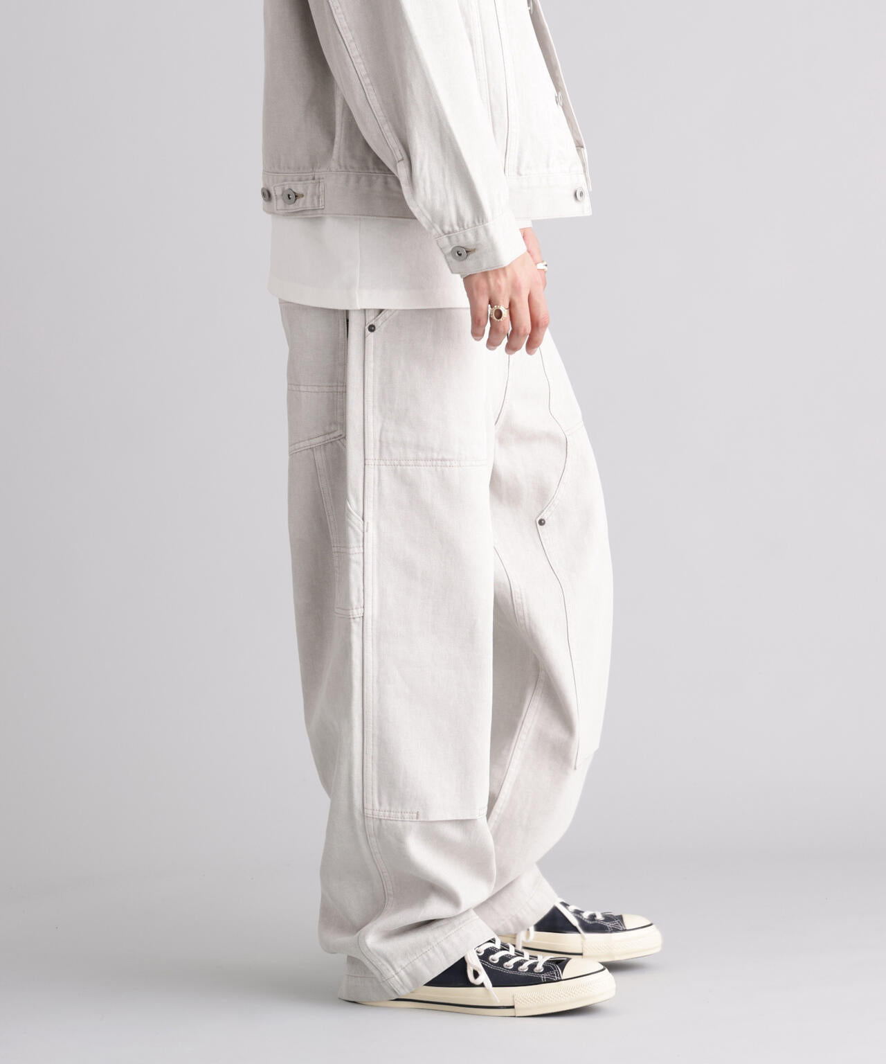 MANASTASH/マナスタッシュ/HEMP WASHED DOUBLE KNEE PANTS