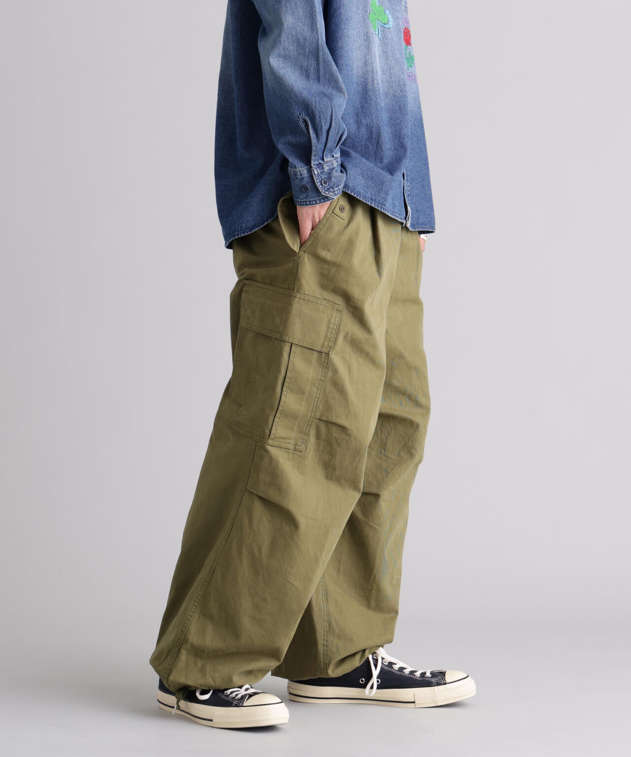 MANASTASH/マナスタッシュ/LT-CANVAS MANATROOPER PT