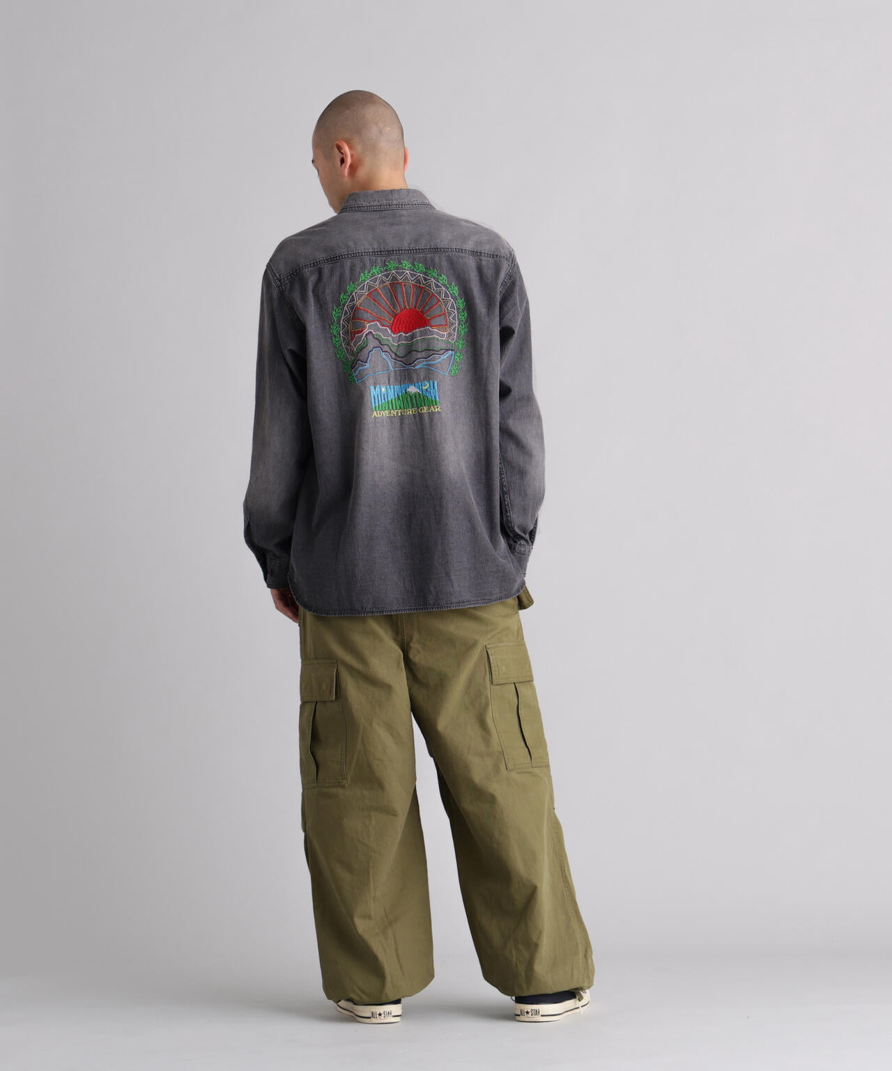 MANASTASH/マナスタッシュ/EMBROIDERY SHIRTS