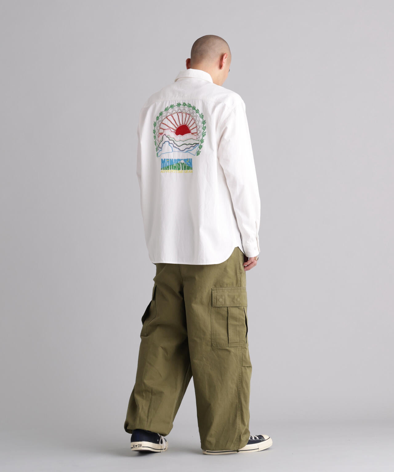 MANASTASH/マナスタッシュ/EMBROIDERY SHIRTS