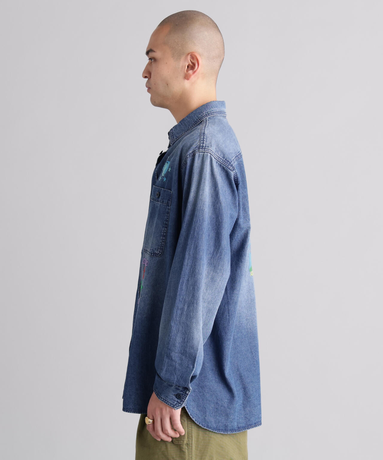 MANASTASH/マナスタッシュ/EMBROIDERY SHIRTS