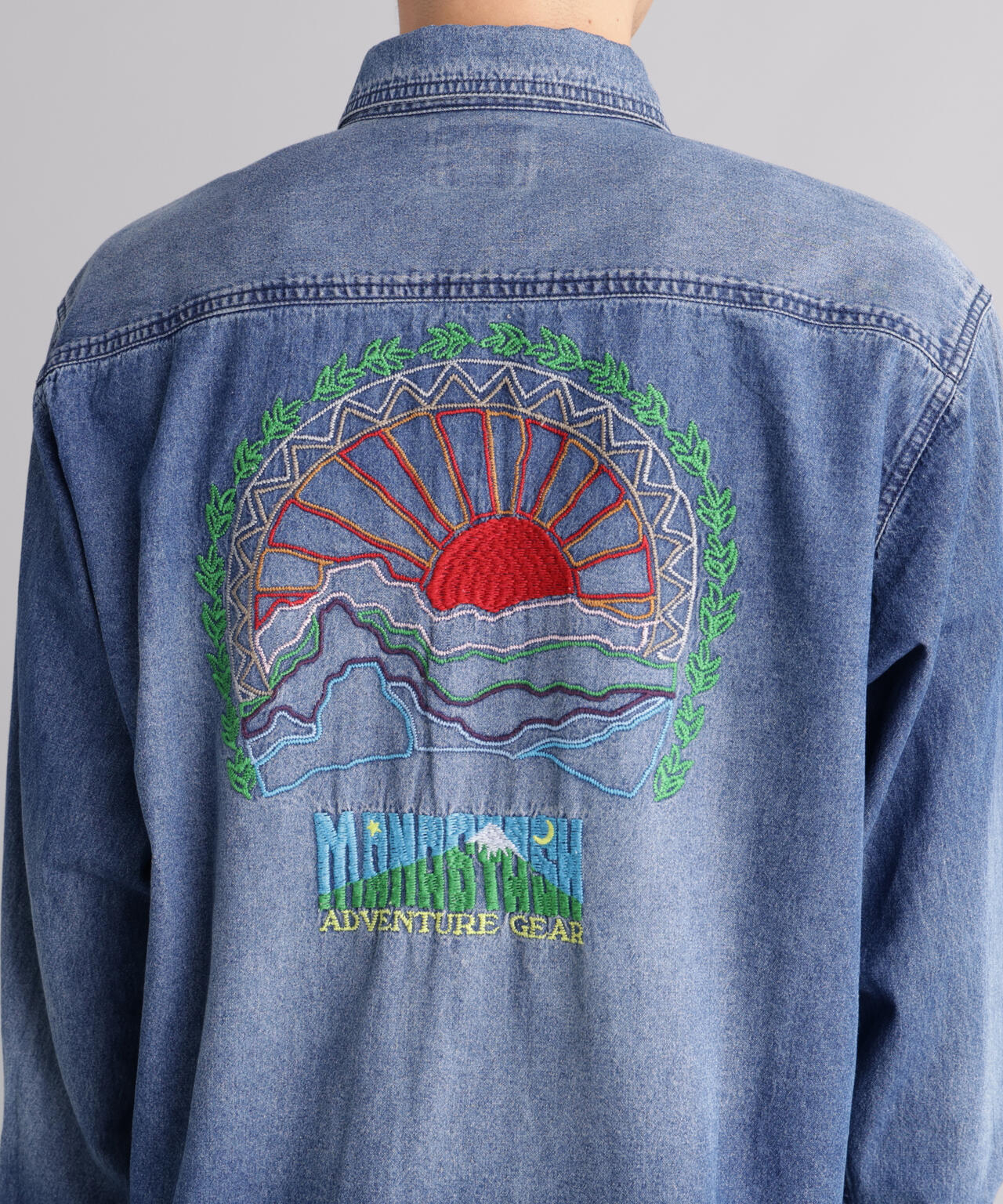 MANASTASH/マナスタッシュ/EMBROIDERY SHIRTS