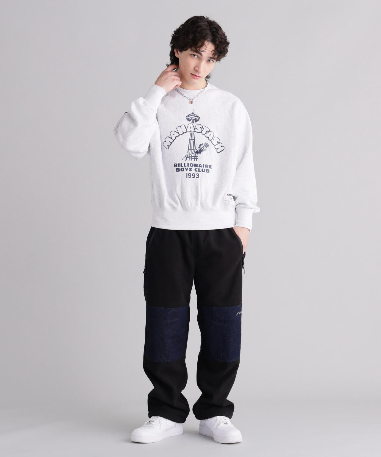 MANASTASHxBILLIONAIRE BOYS CLUB/ビリオネア・ボーイズ・クラブ/BBC MANA SWEAT