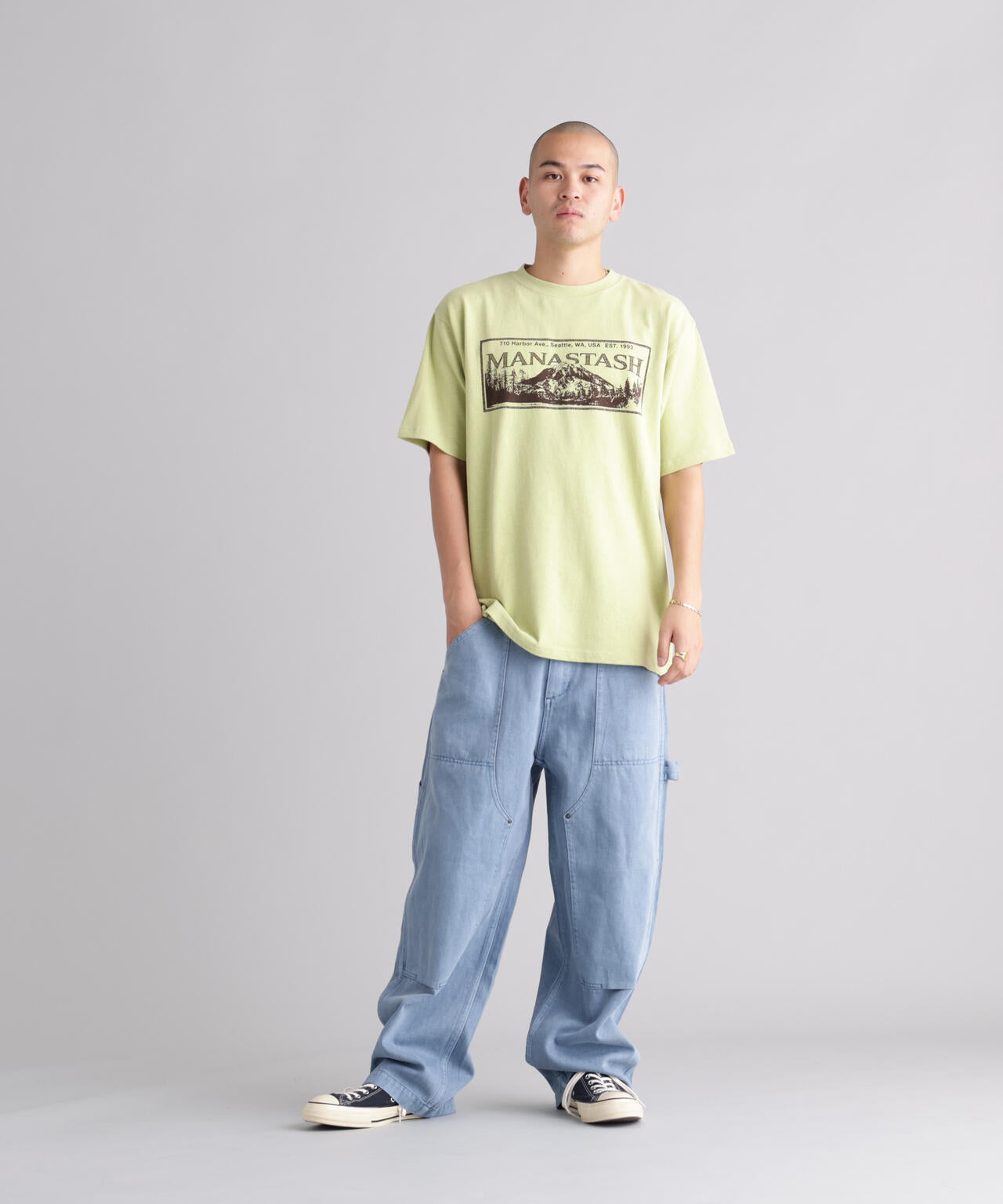 MANASTASH/マナスタッシュ/HEMP TEE RIDGE | MANASTASH（マナ
