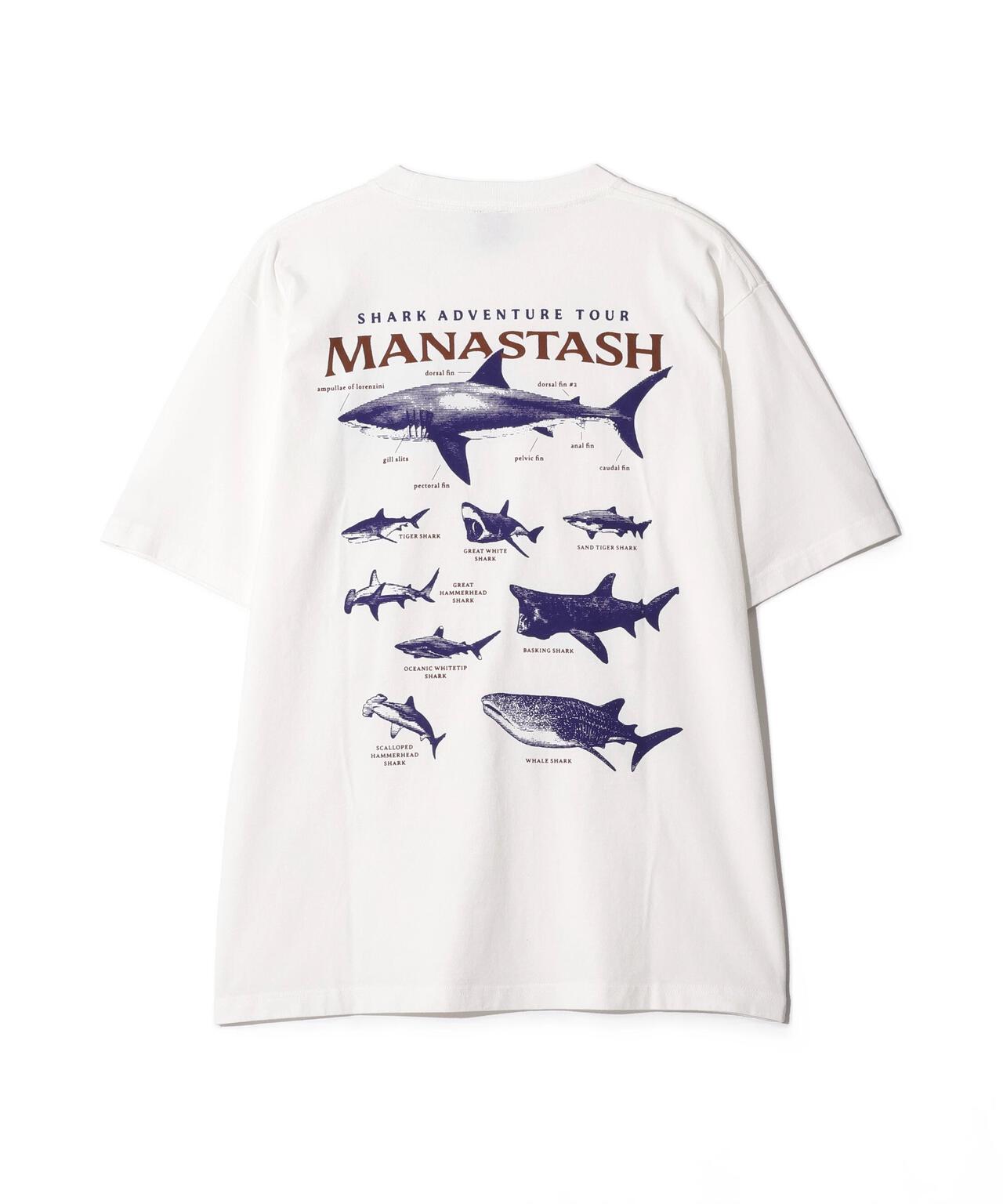 MANASTASH/マナスタッシュ/PUMICE TEE SHARK | MANASTASH（マナ