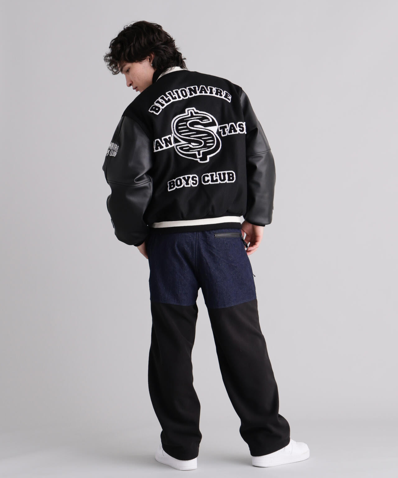 MANASTASHxBILLIONAIRE BOYS CLUB/ビリオネア・ボーイズ・クラブ/BBC MANA VARSITY JACKET
