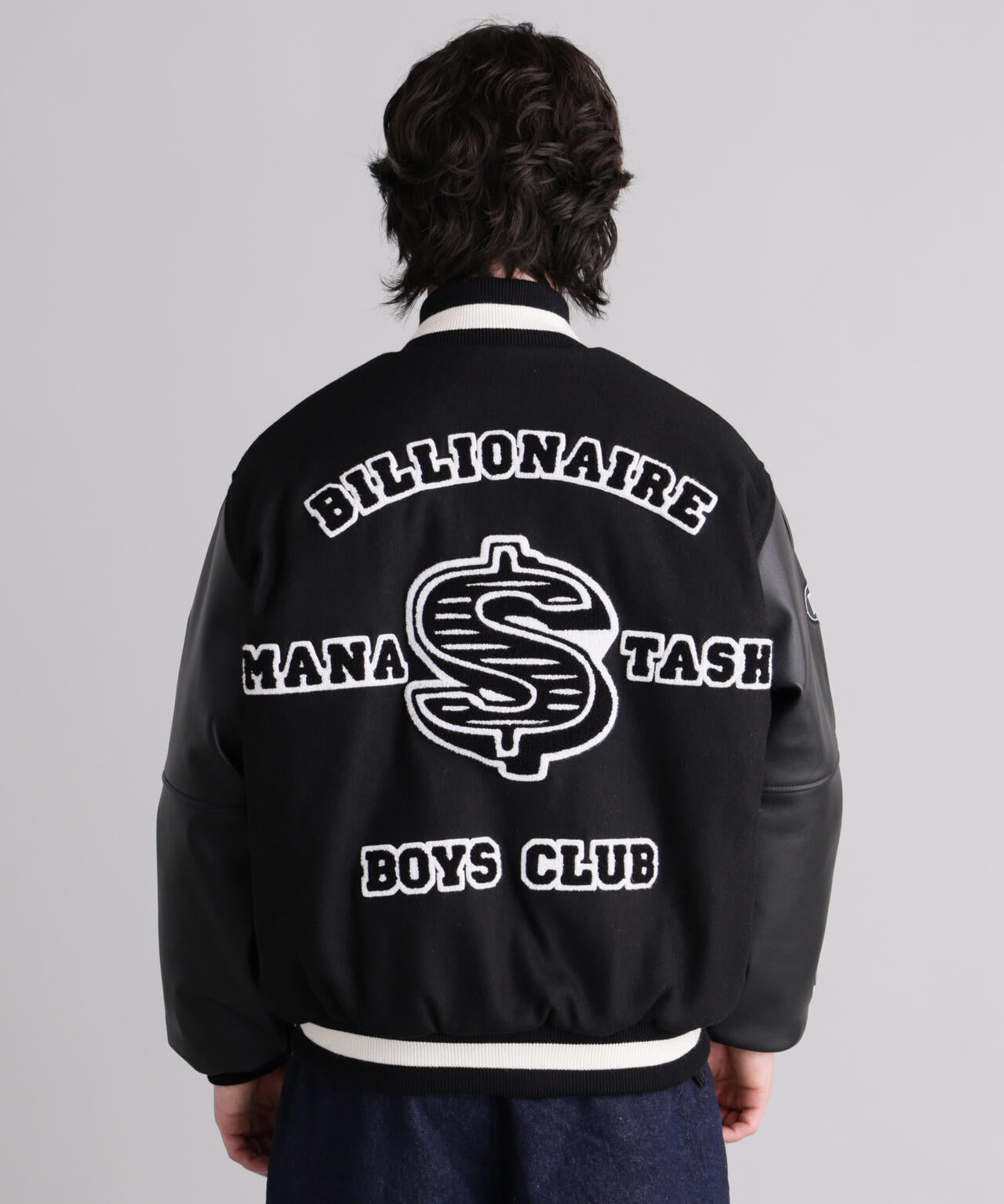 MANASTASHxBILLIONAIRE BOYS CLUB/ビリオネア・ボーイズ・クラブ/BBC MANA VARSITY JACKET