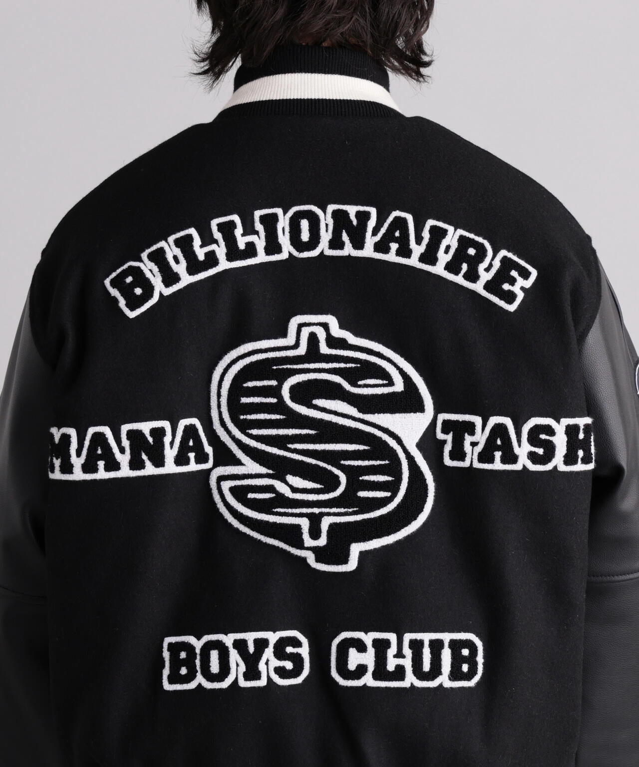 MANASTASHxBILLIONAIRE BOYS CLUB/ビリオネア・ボーイズ・クラブ/BBC MANA VARSITY JACKET