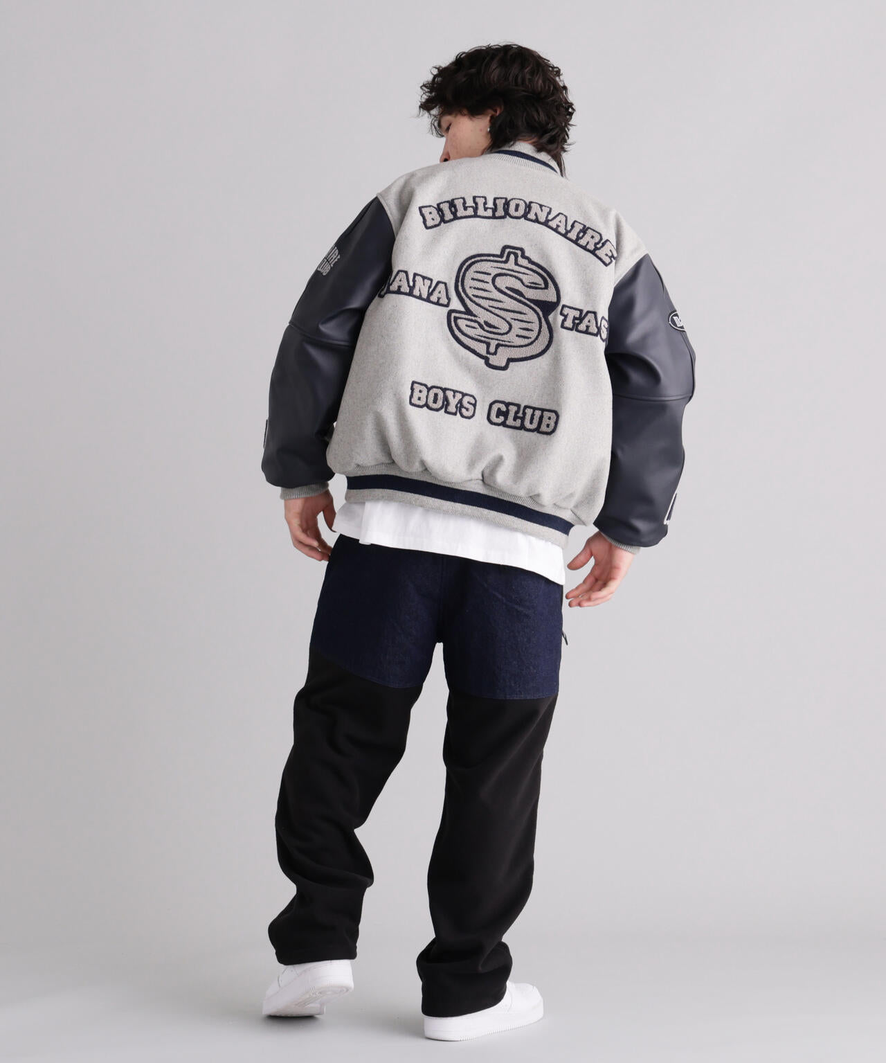 MANASTASHxBILLIONAIRE BOYS CLUB/ビリオネア・ボーイズ・クラブ/BBC MANA VARSITY JACKET