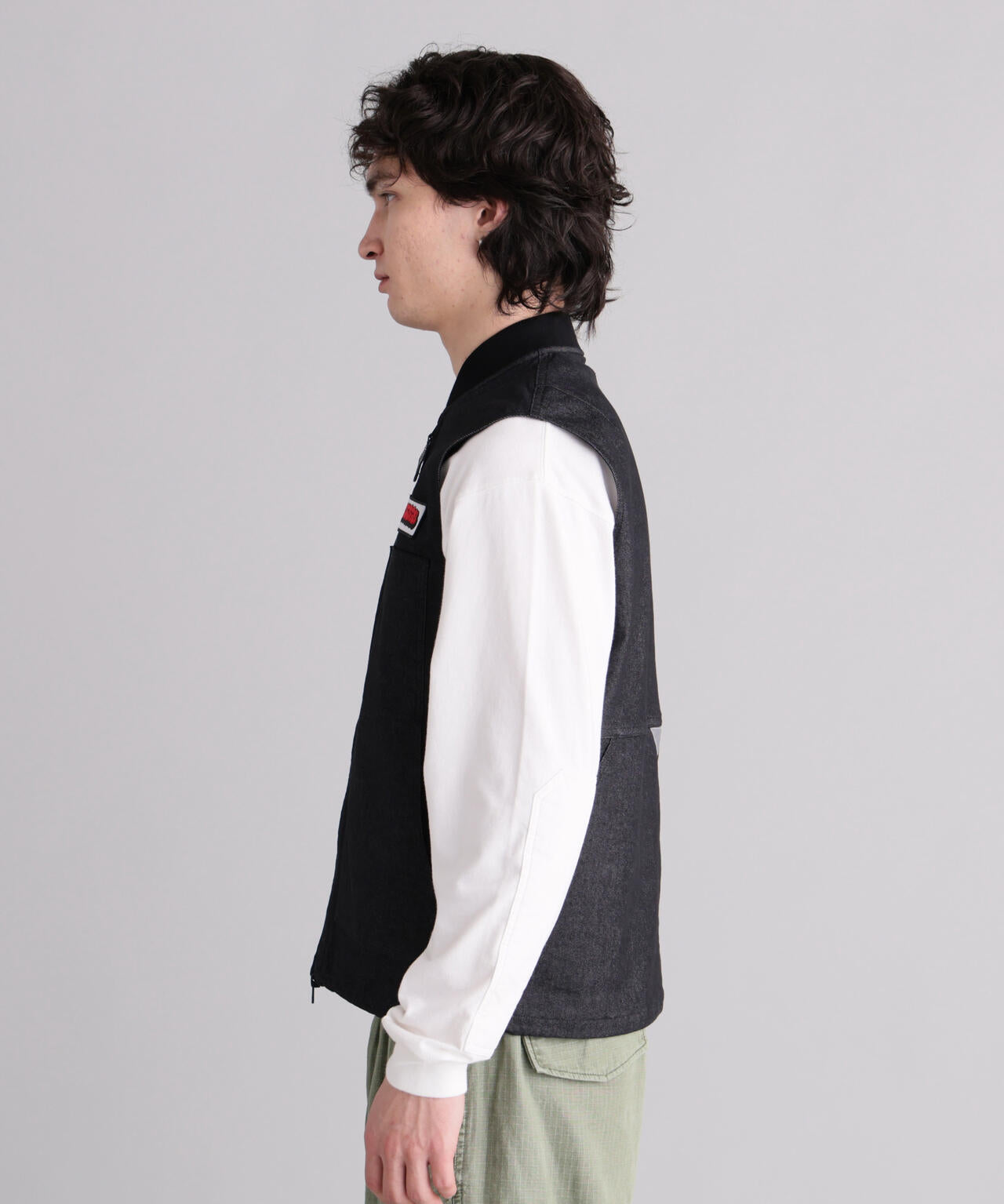 MANASTASH マナスタッシュ ガジェット ユーティリティ ツール ベスト MANASTASH/マナスタッシュ/PATCHED LOGO WORK VEST | MANASTASH（マナ
