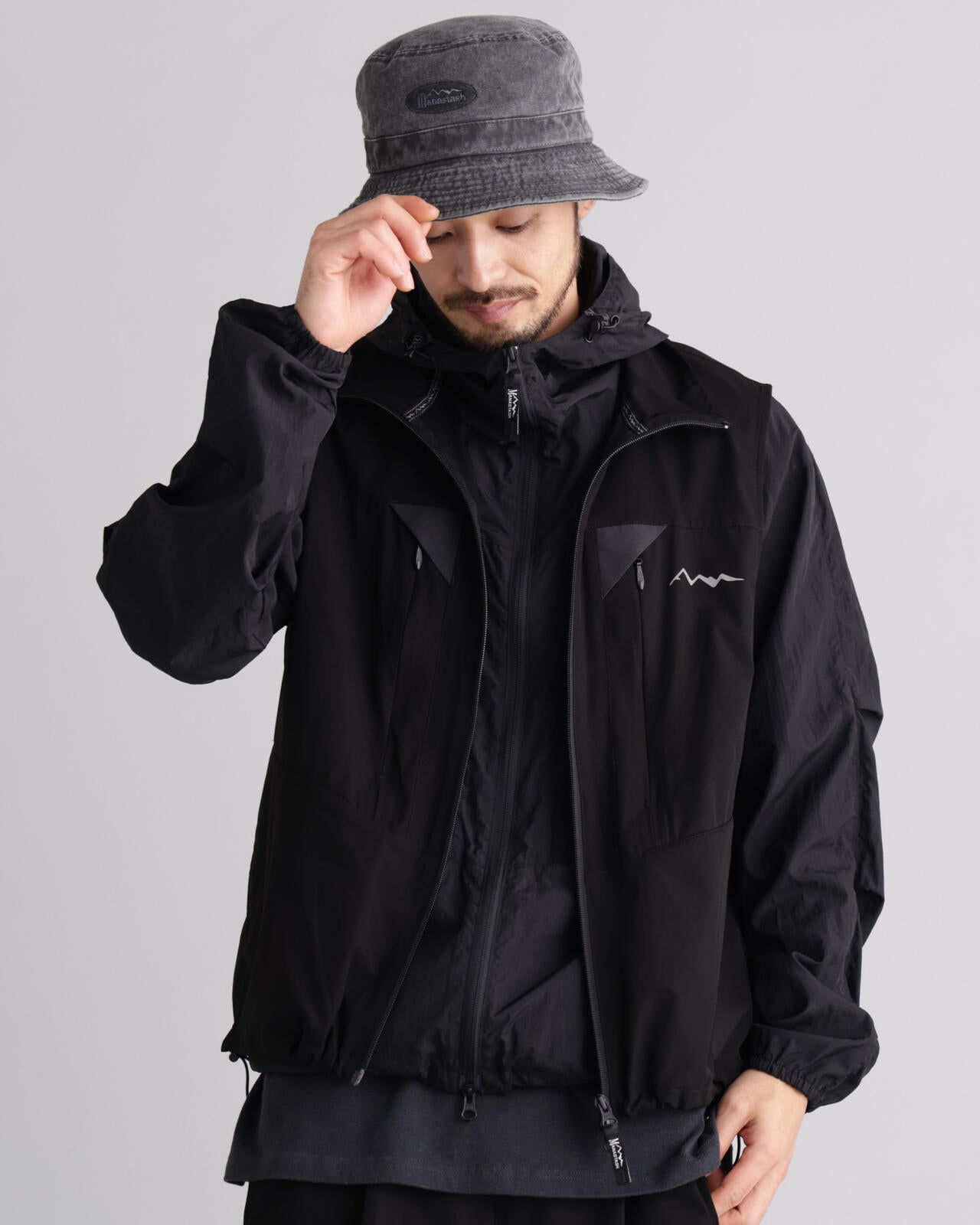 MANASTASH マナスタッシュ HARBOR JKT定価：31320円 MANASTASH/マナスタッシュ/ORIGINAL LOGO BUCKET HAT | MANASTASH