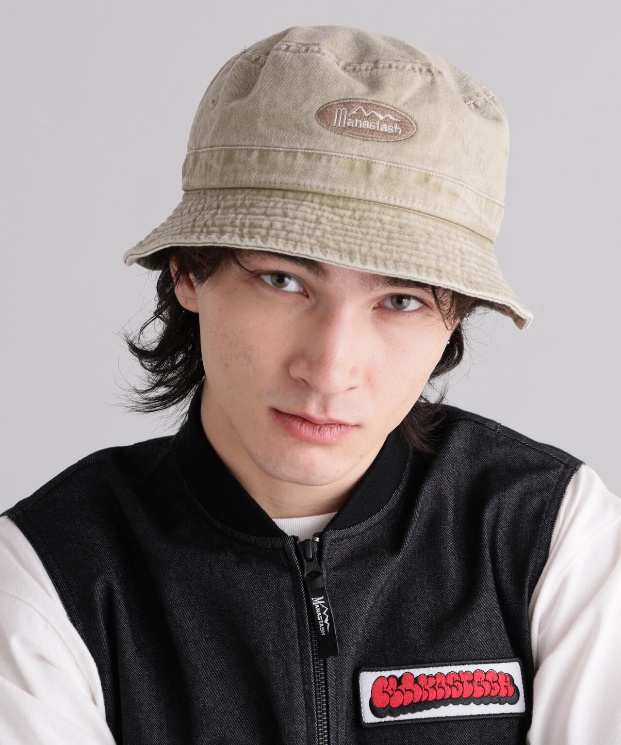 MANASTASH マナスタッシュ HARBOR JKT定価：31320円 MANASTASH/マナスタッシュ/ORIGINAL LOGO BUCKET HAT | MANASTASH