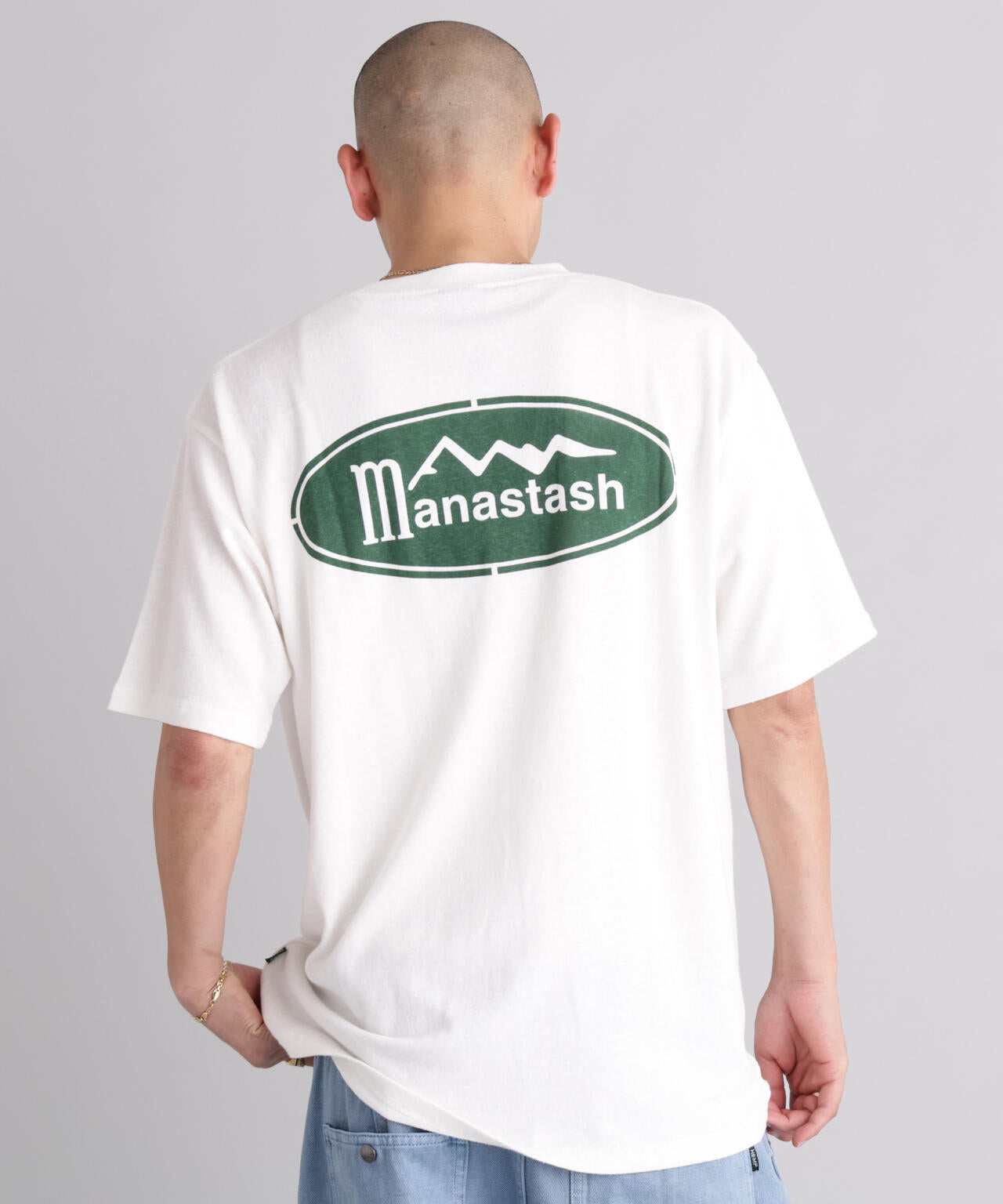 MANASTASH/マナスタッシュ/HEMP CLASSIC TEE ORIGINAL LOGO