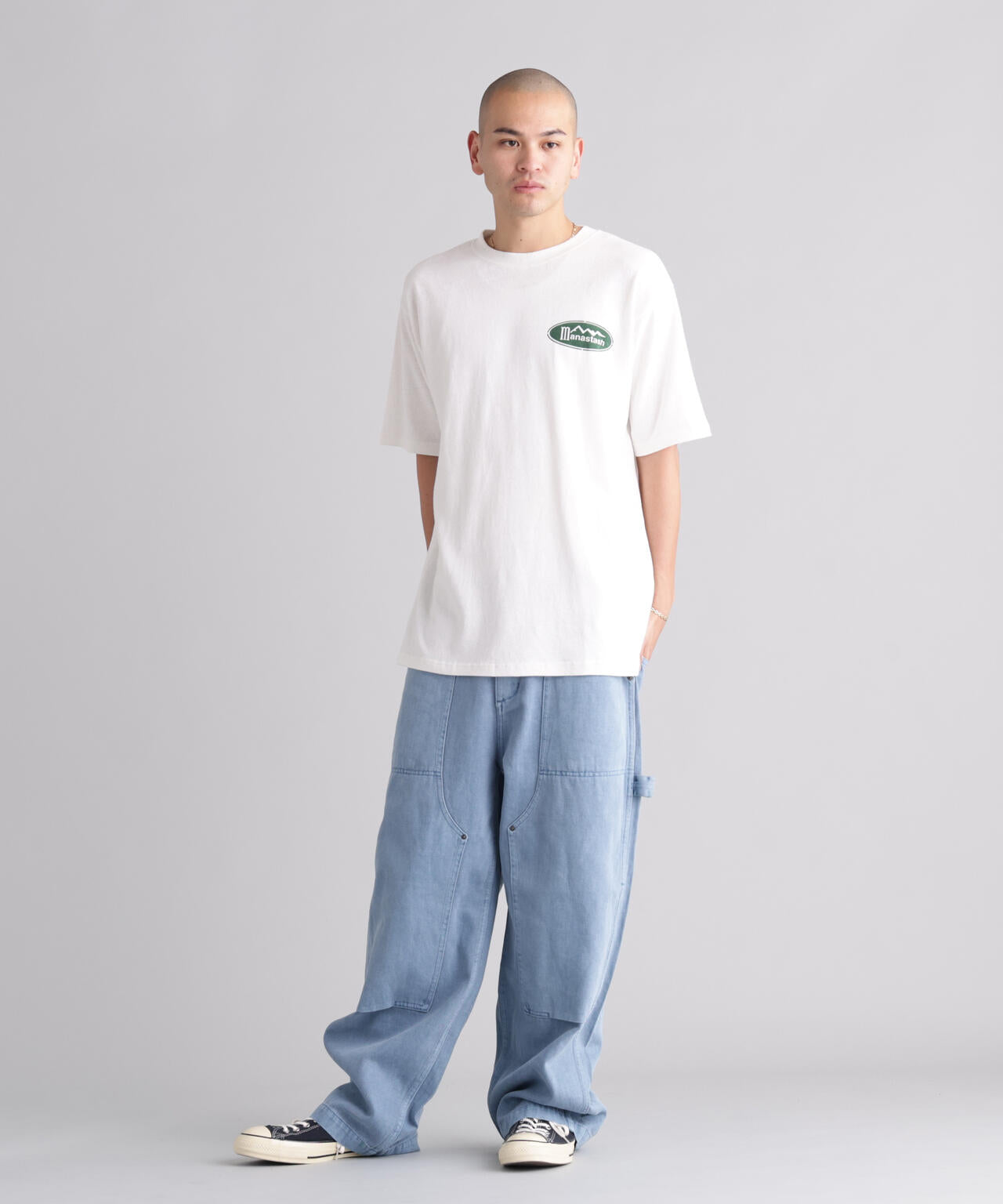 MANASTASH/マナスタッシュ/HEMP CLASSIC TEE ORIGINAL LOGO