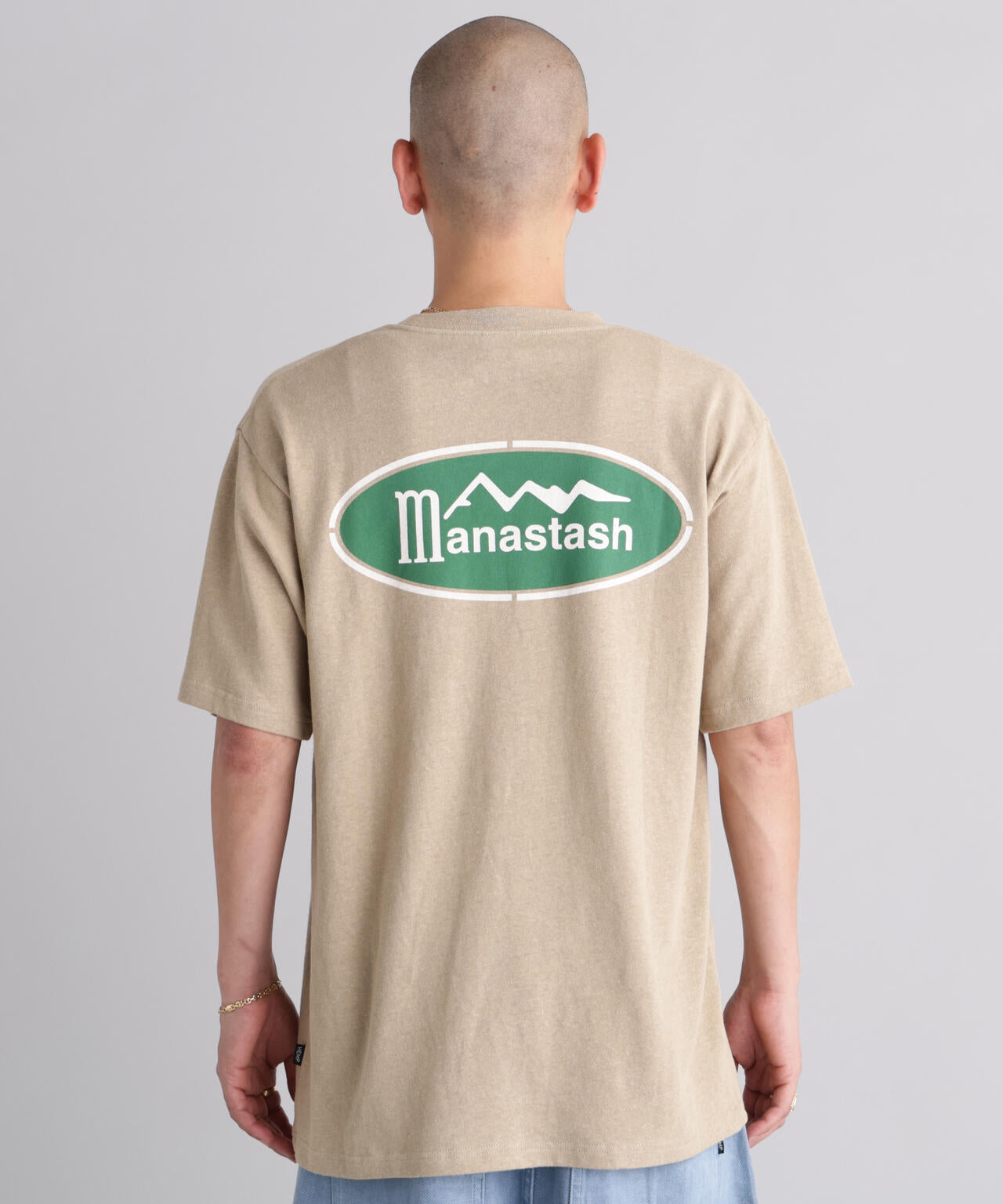 MANASTASH/マナスタッシュ/HEMP CLASSIC TEE ORIGINAL LOGO