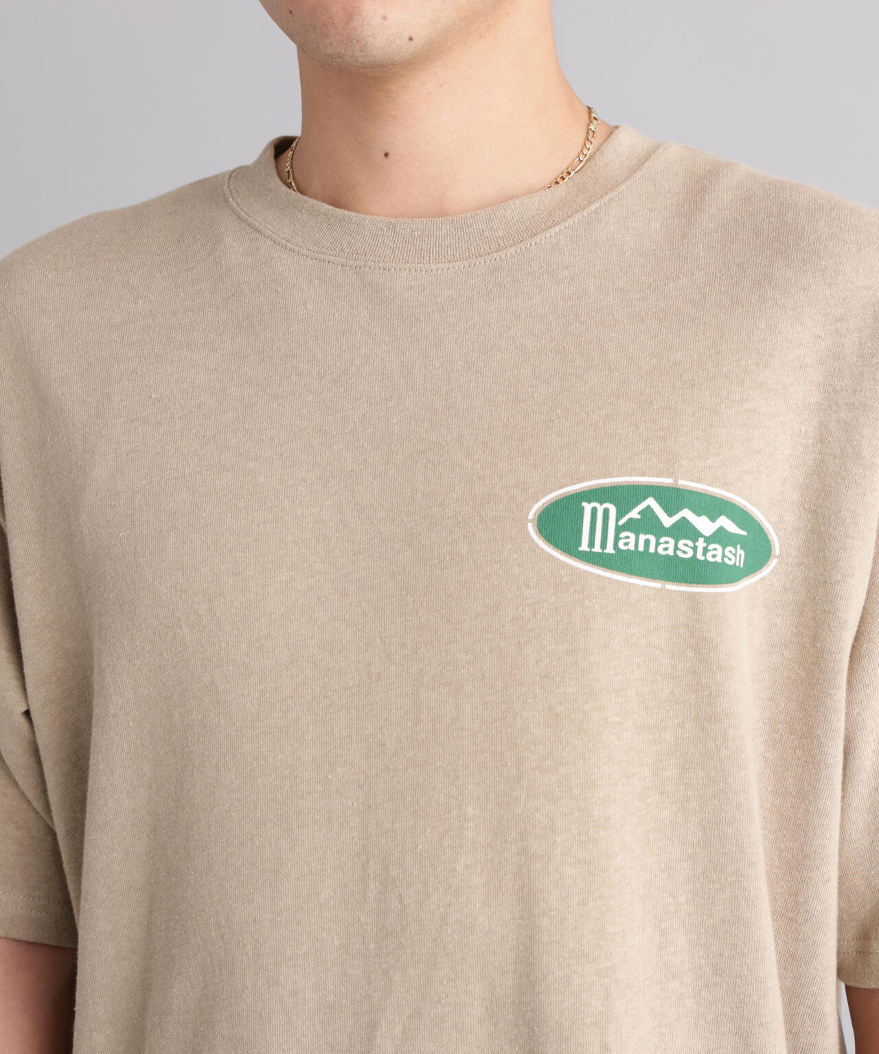 MANASTASH/マナスタッシュ/HEMP CLASSIC TEE ORIGINAL LOGO