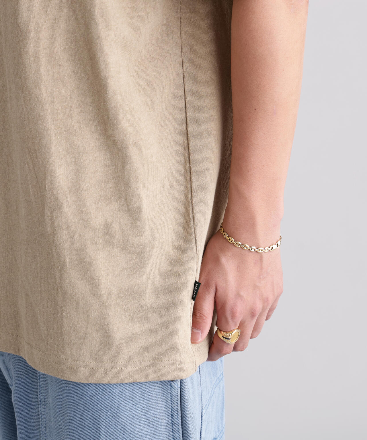 MANASTASH/マナスタッシュ/HEMP CLASSIC TEE ORIGINAL LOGO