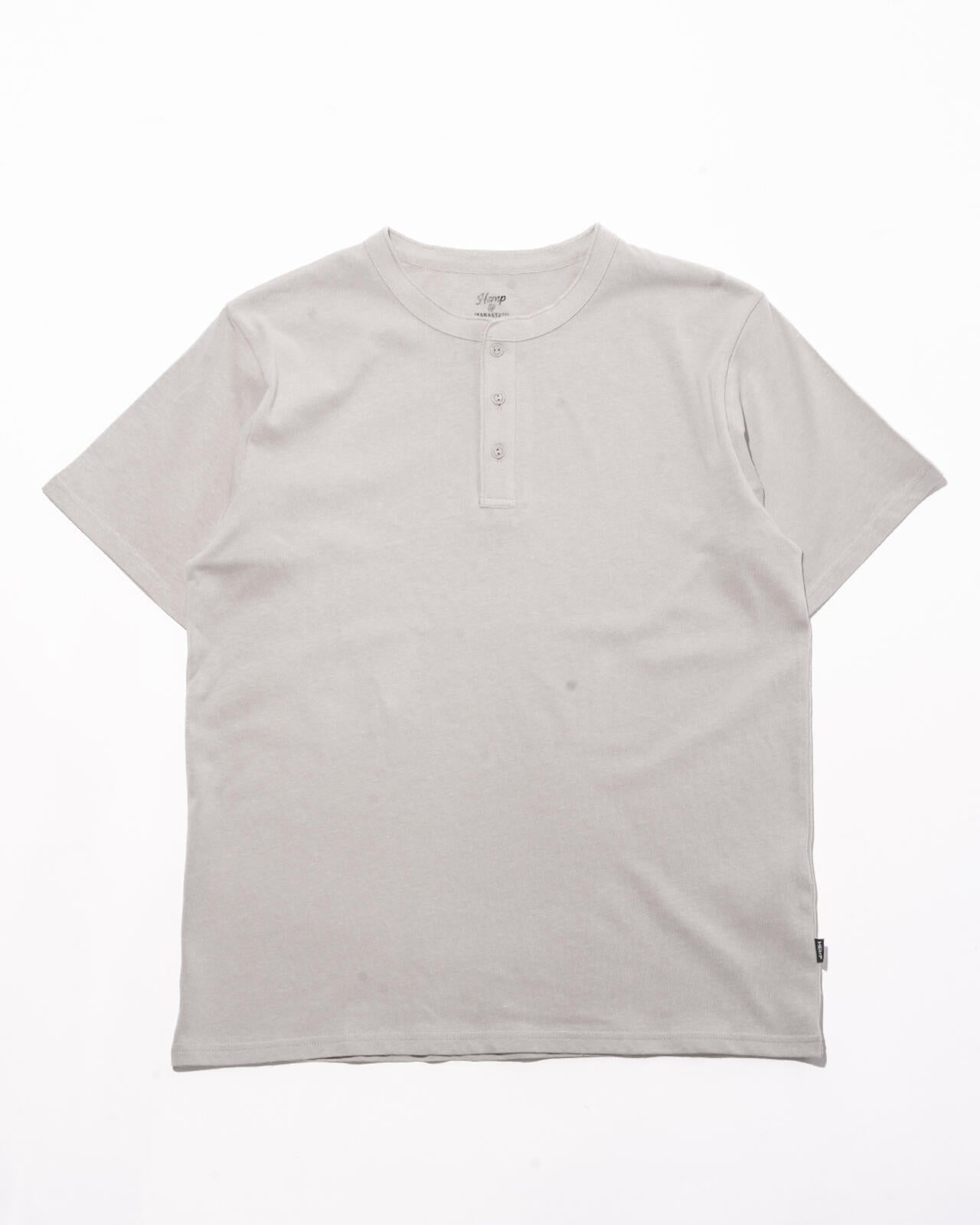 HEMP＠by manastash/HEMP DAYS S/S TEE HENLEY