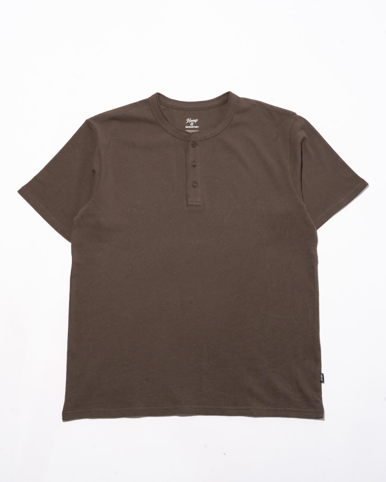 HEMP＠by manastash/HEMP DAYS S/S TEE HENLEY